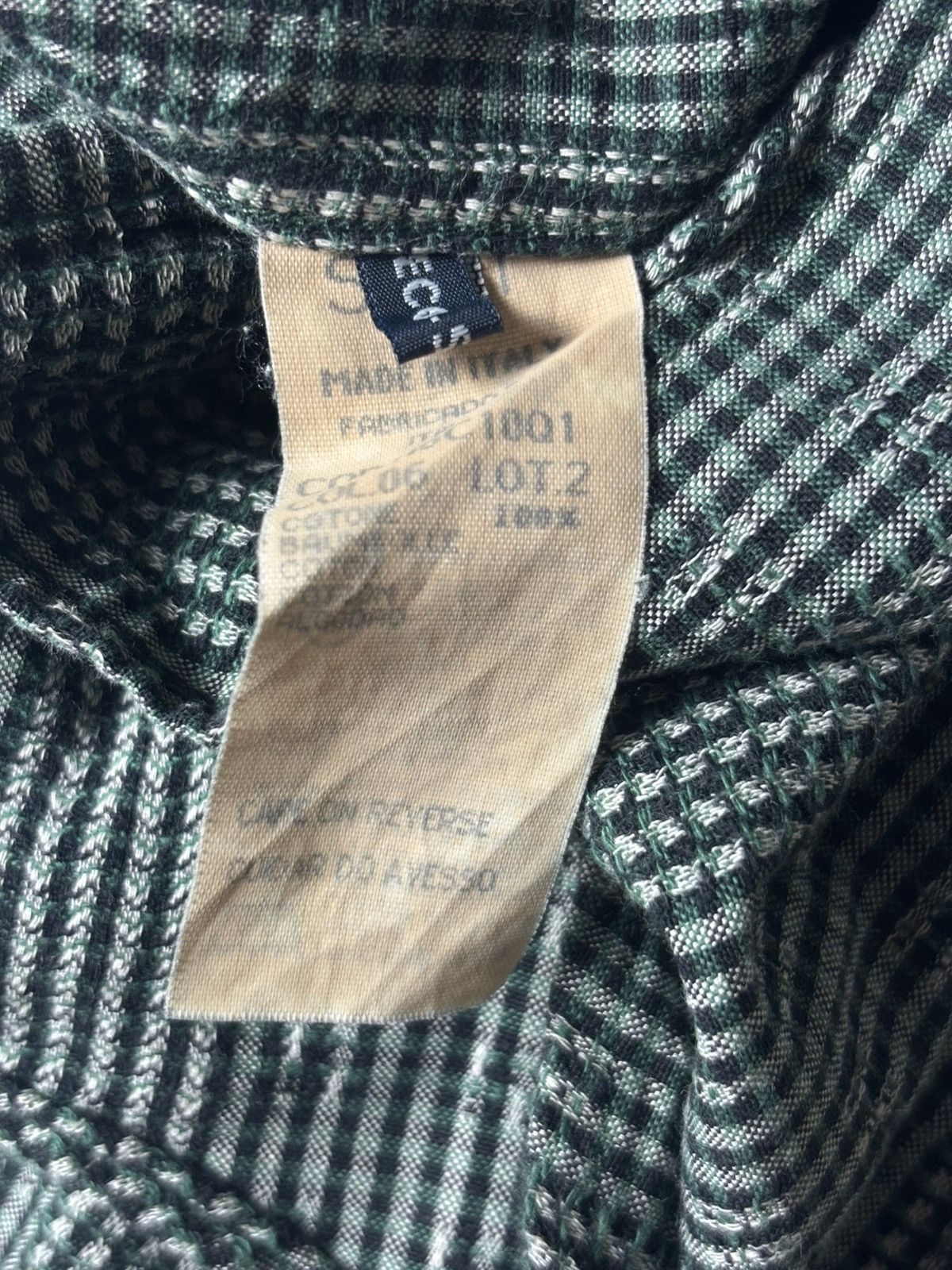 Armani 1990s Armani Jeans Abstract Pattern Button-Up Size US L / EU 52-54 / 3 - 11 Thumbnail