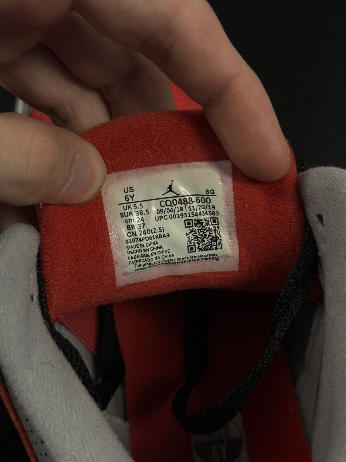 Jordan Brand × Nike Nike Jordan 3 Fire Red SE Size 6Y/7.5W Pre Owned 🧼 Size US 6 / EU 39 - 11 Thumbnail