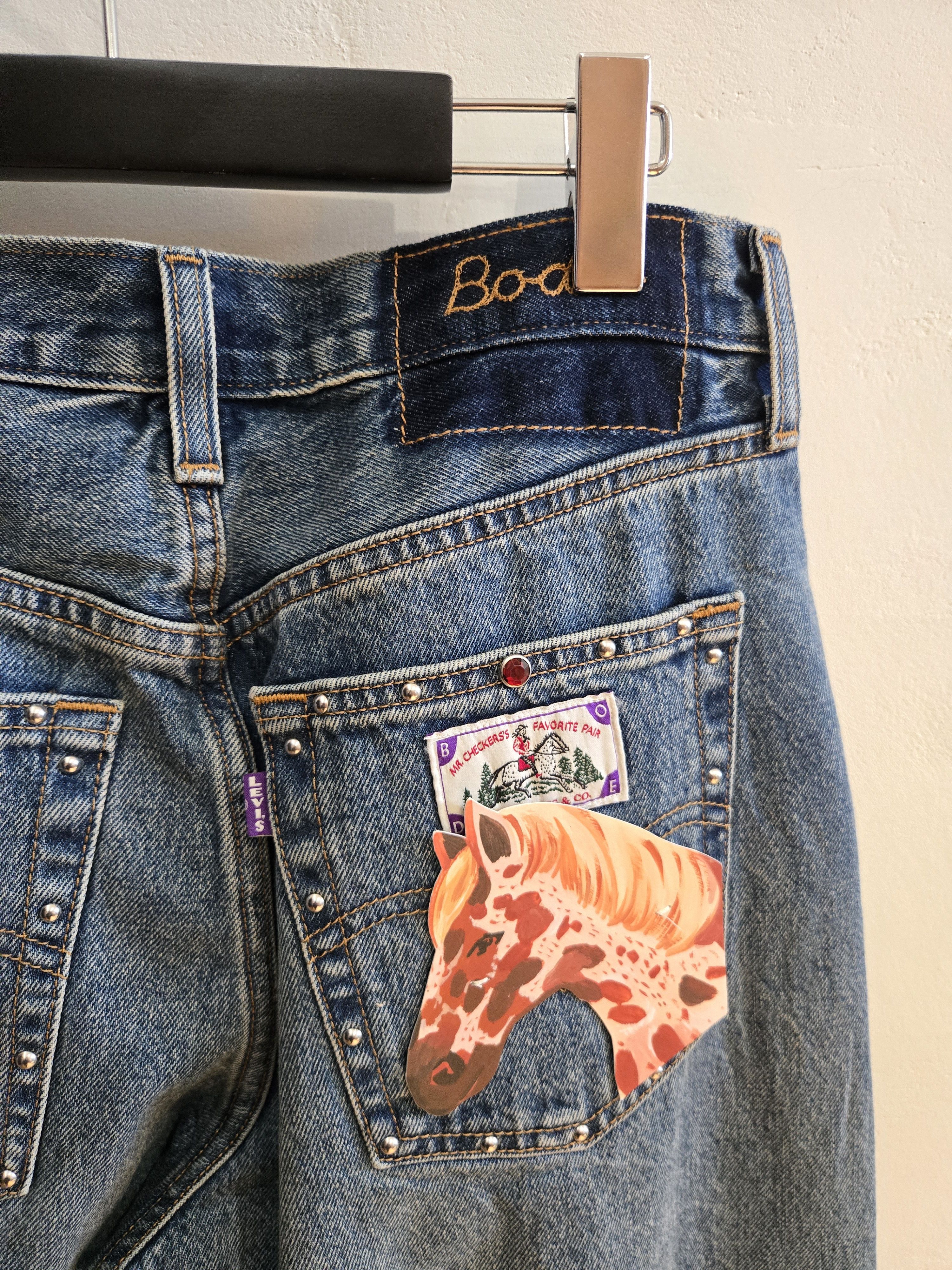 Bode bode x levi's barrel racer jean 30 x 32 Size US 30 / EU 46 - 5 Thumbnail