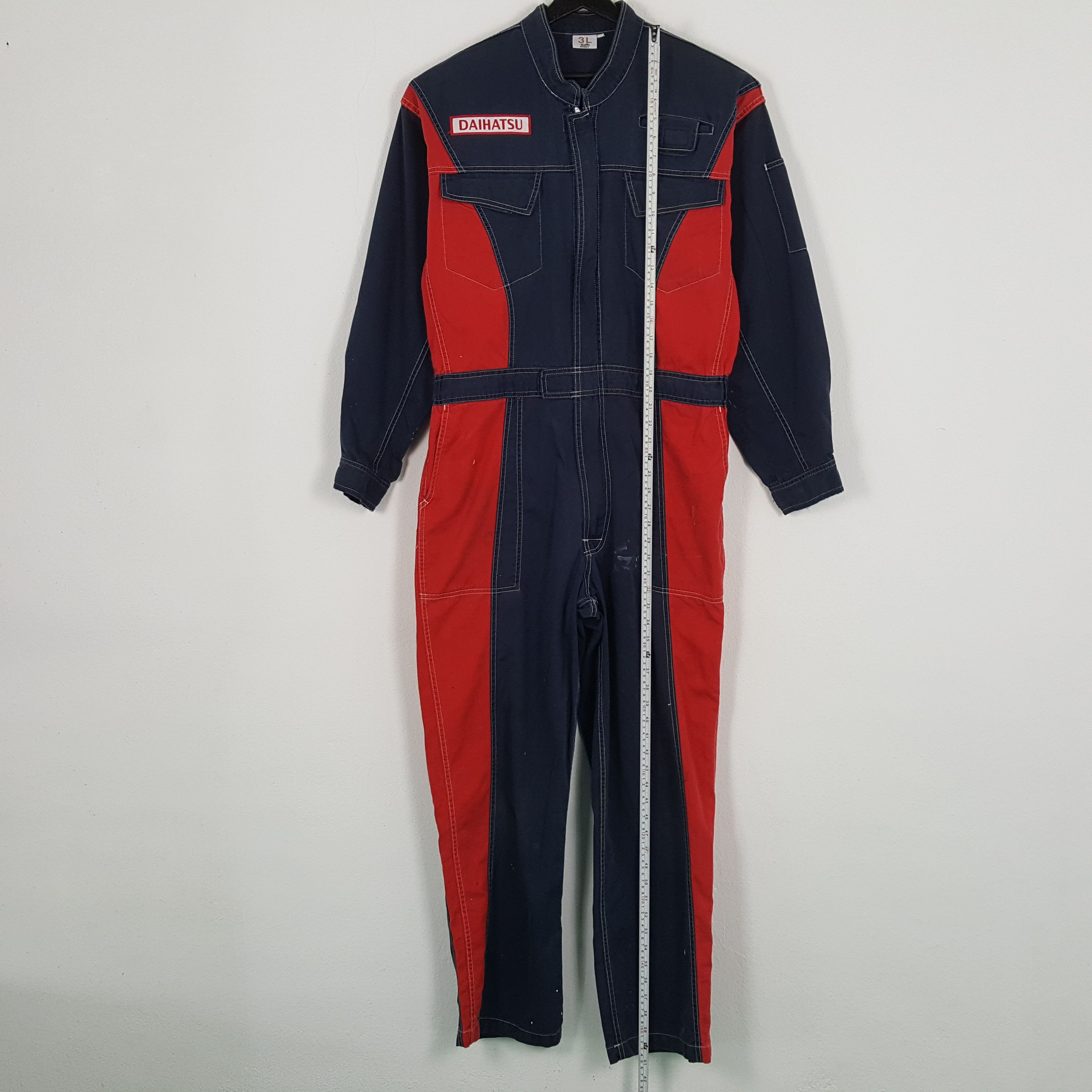 Vintage DAIHATSU Japanese Motorsports Workwear Coverall Jacket Size US XL / EU 56 / 4 - 7 Thumbnail