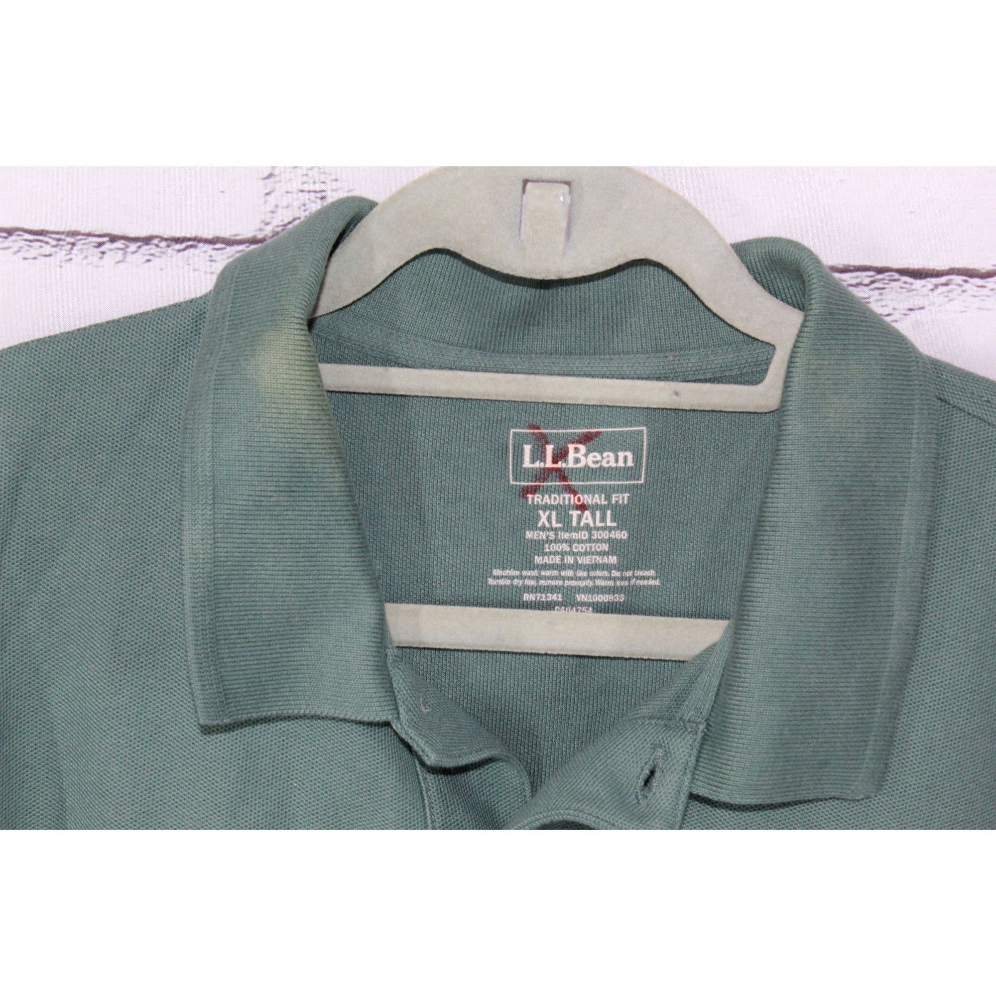 L.L. Bean LL Bean Premium Double L Polo Long Sleeve Relaxed Shirt Size US XL / EU 56 / 4 - 4 Thumbnail