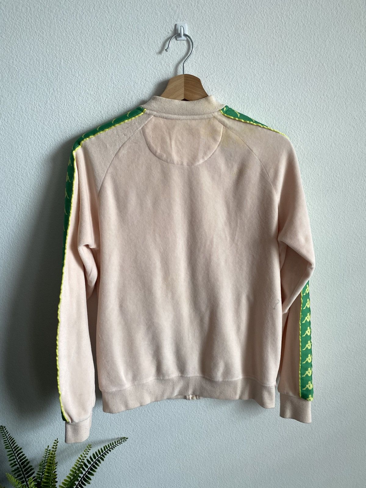 Kappa Kappa Velour Zip Up Track Jacket Size US M / EU 48-50 / 2 - 6 Thumbnail