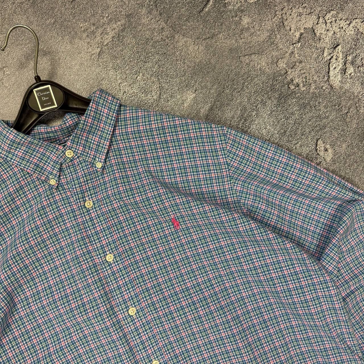 Polo Ralph Lauren Vintage Polo Ralph Lauren plaid shirt logo size XL Size US XL / EU 56 / 4 - 2 Thumbnail