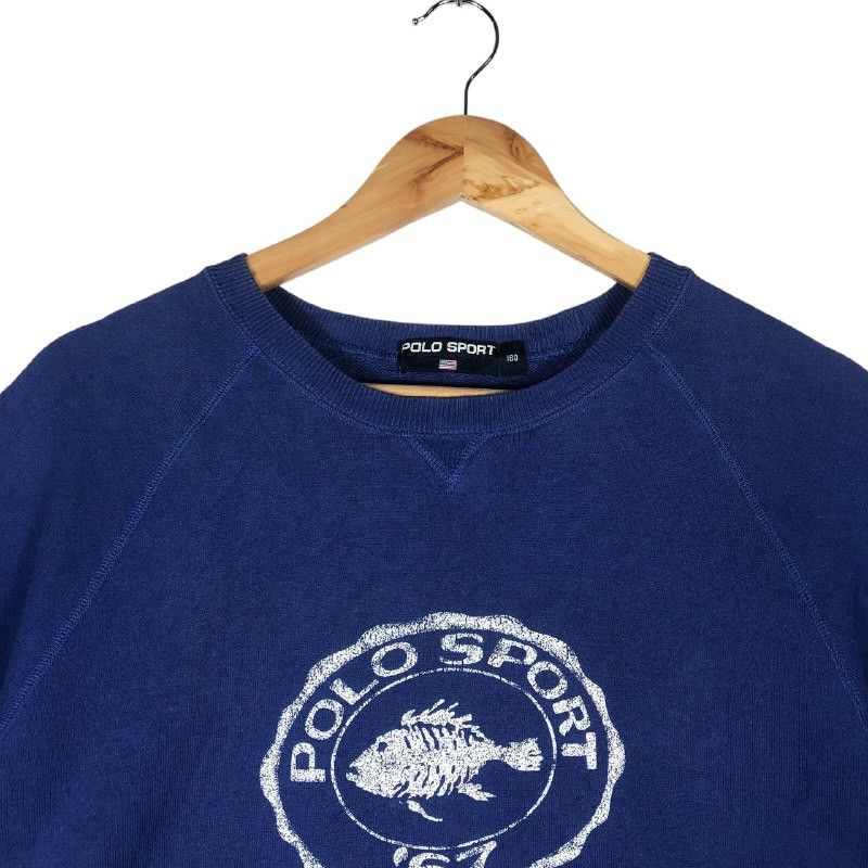 Polo Ralph Lauren Vintage "Polo Ralph Laurent" Polo Sport t-shirt Size US M / EU 48-50 / 2 - 2 Thumbnail