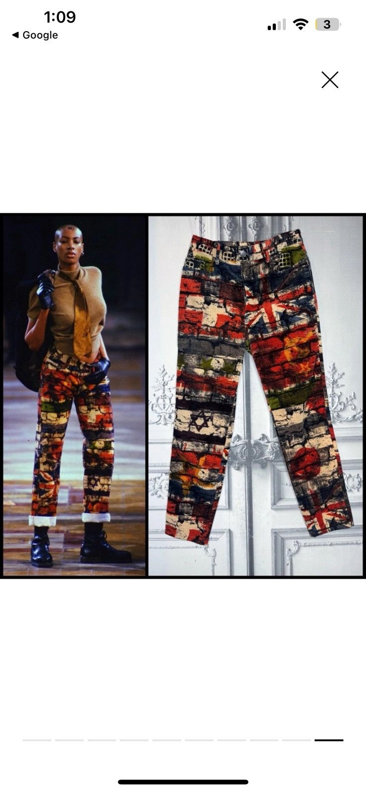 Jean Paul Gaultier vintage JEAN PAUL GAULTIER jeans Size 25" / US 0 / IT 36 - 1 Thumbnail
