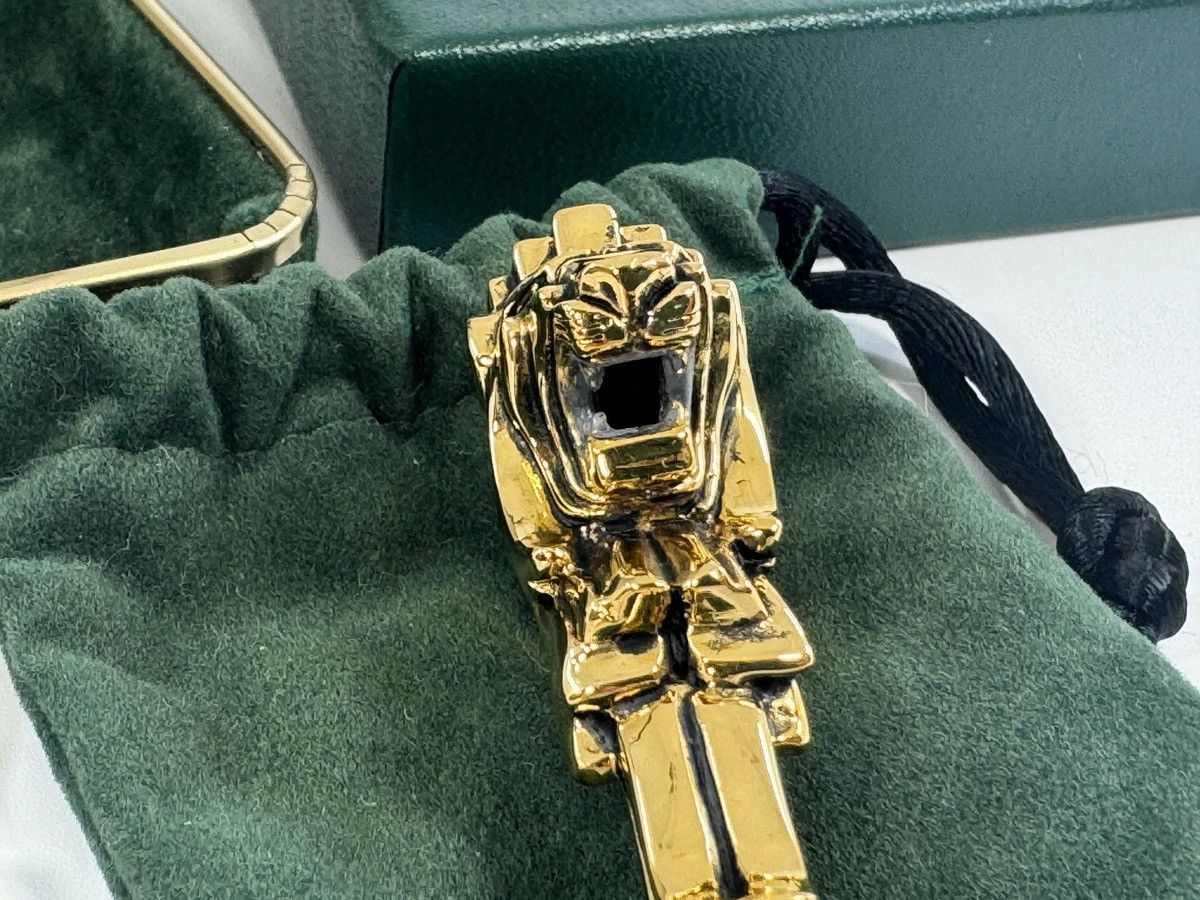 Japanese Brand × Other × Vintage VTG Rick Cameron Lion Key Chain 925 Sterling Silver 24k Gold Size ONE SIZE - 9 Thumbnail