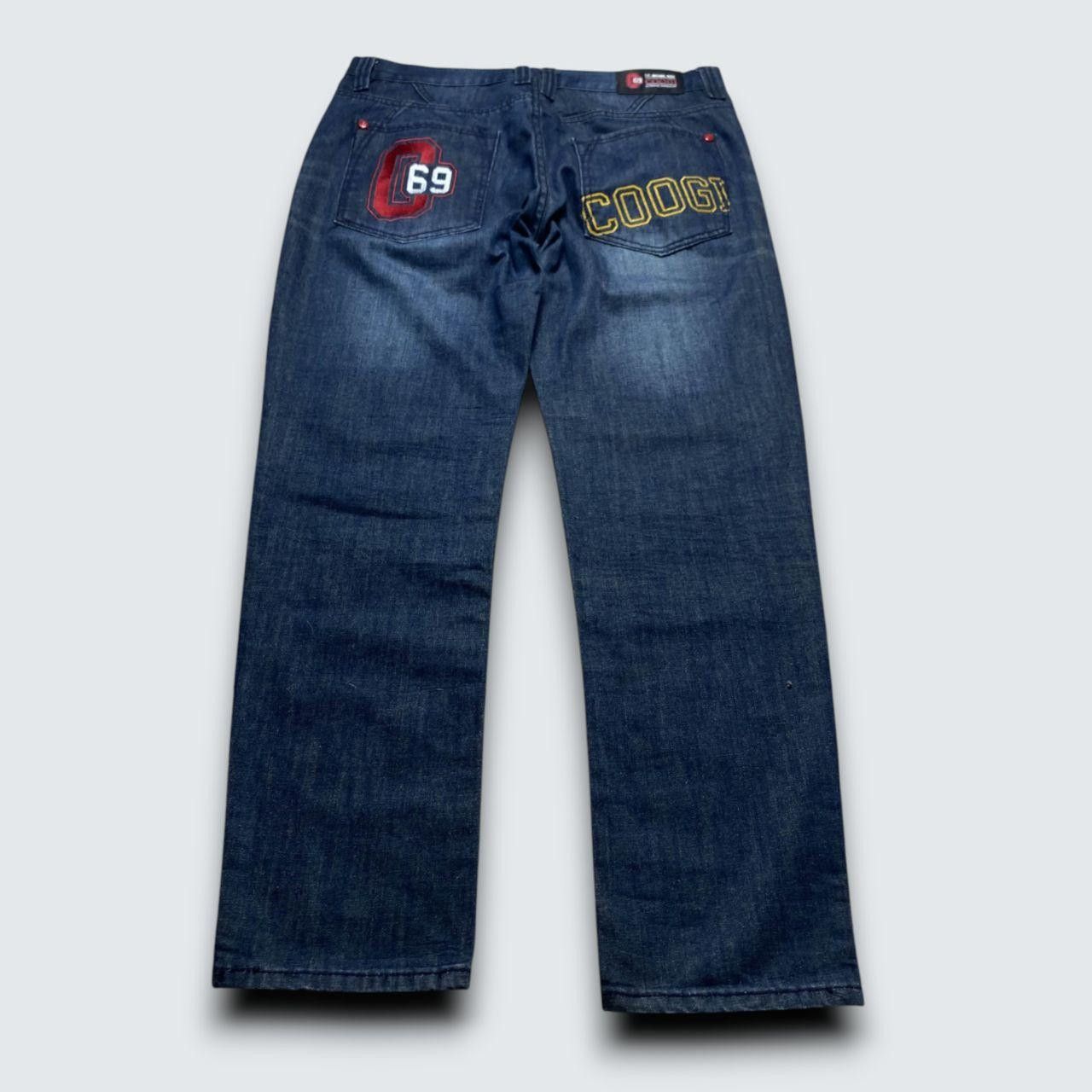 Coogi 90s Coogi Emboidered Jeans Blue 37" Size US 37 - 1 Thumbnail