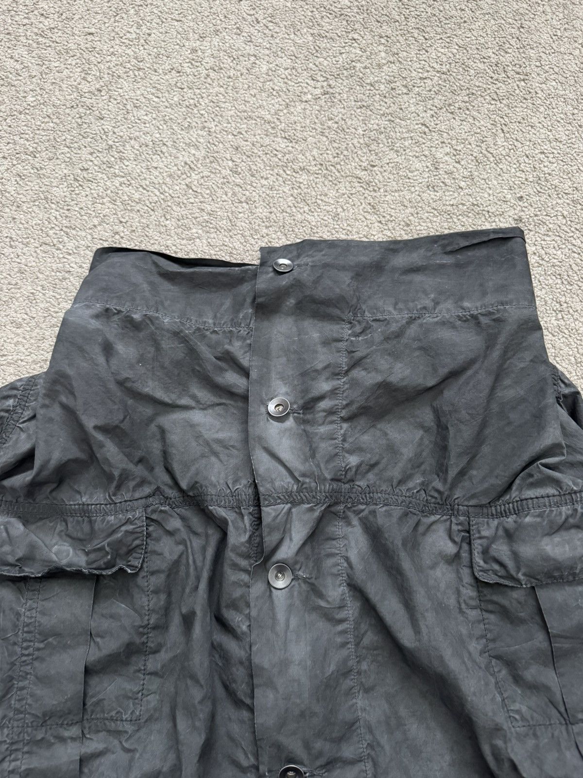 Rick Owens Drkshdw SS09 Rick Owens DRKSHDW "Strutter" High Neck Cropped Jacket Size US S / EU 44-46 / 1 - 4 Thumbnail