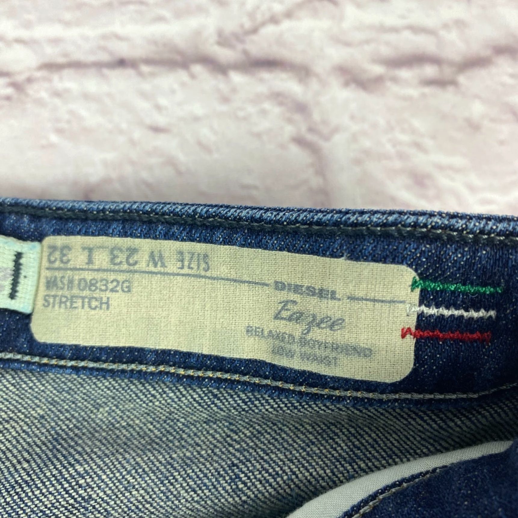 Diesel Diesel Jeans Womens 7 Eazee Relaxed Boyfriend Low Waist Cropped 28 x 24 Size 28" / US 6 / IT 42 - 6 Thumbnail