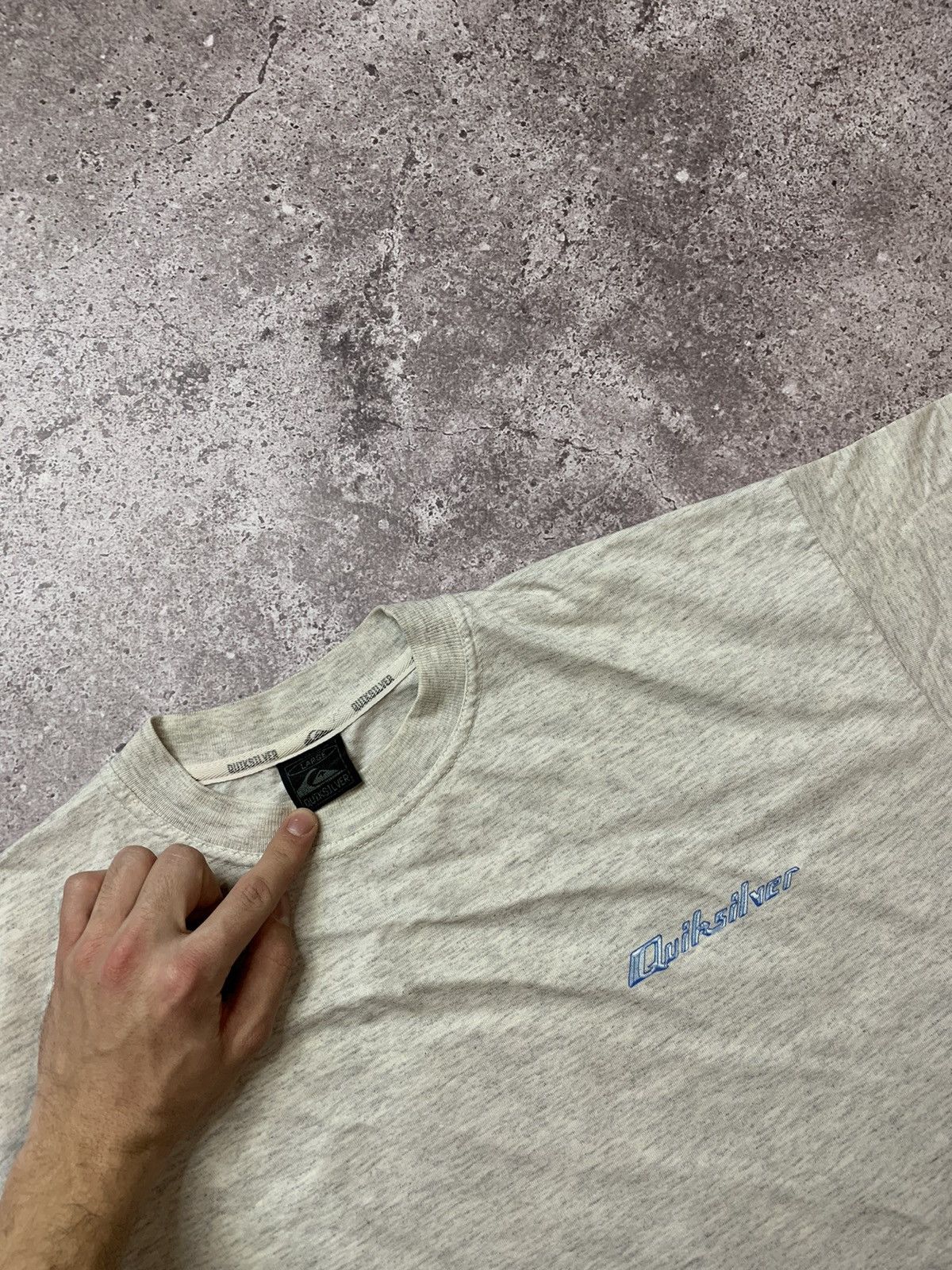 Quiksilver QUIKSILVER Y2K BIG LOGO SURF TEE Size US L / EU 52-54 / 3 - 3 Thumbnail