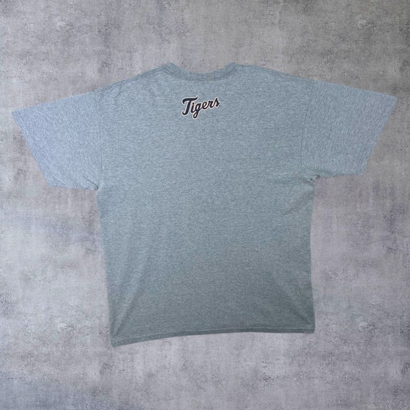 Nike VINTAGE Nike Team MLB Detroit Tigers Graphic Grey T-Shirt Mens Large XL Size US L / EU 52-54 / 3 - 2 Thumbnail