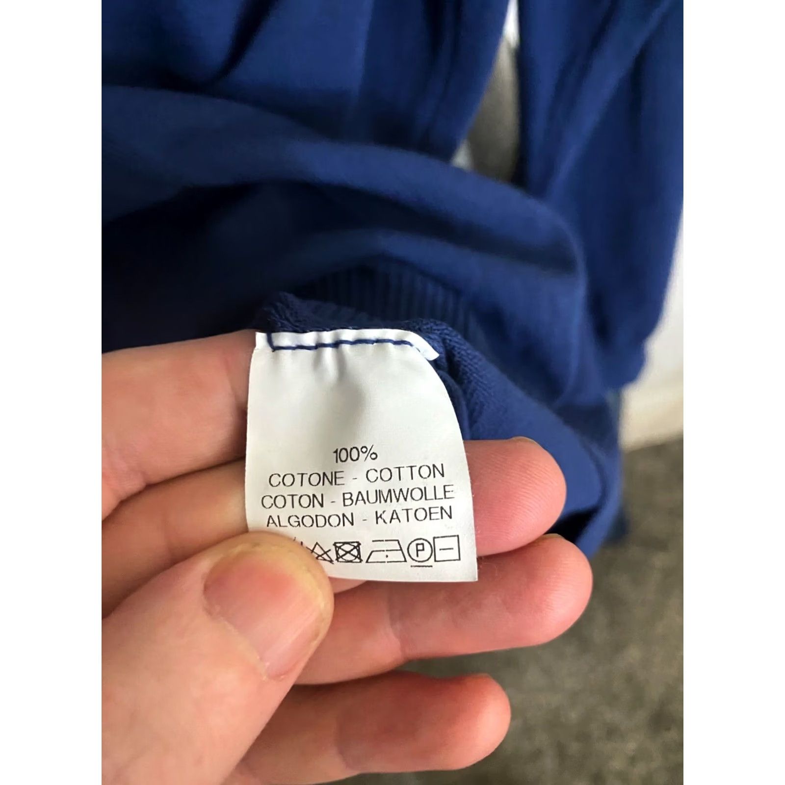 Daniele Fiesoli Daniele Fiesoli Italy Bluish Ctn Light Weight Sweater Shirt XL Extra Large Size US XL / EU 56 / 4 - 5 Thumbnail