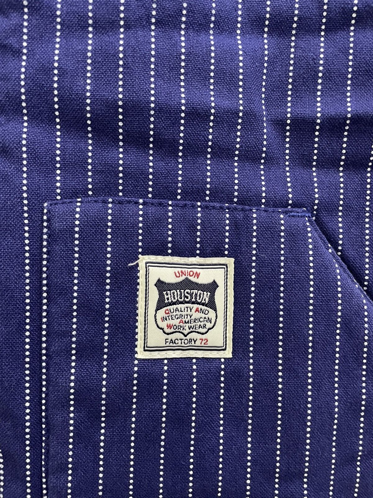 Japanese Brand Houston Japan Indigo Wabash Vest Size US M / EU 48-50 / 2 - 4 Thumbnail