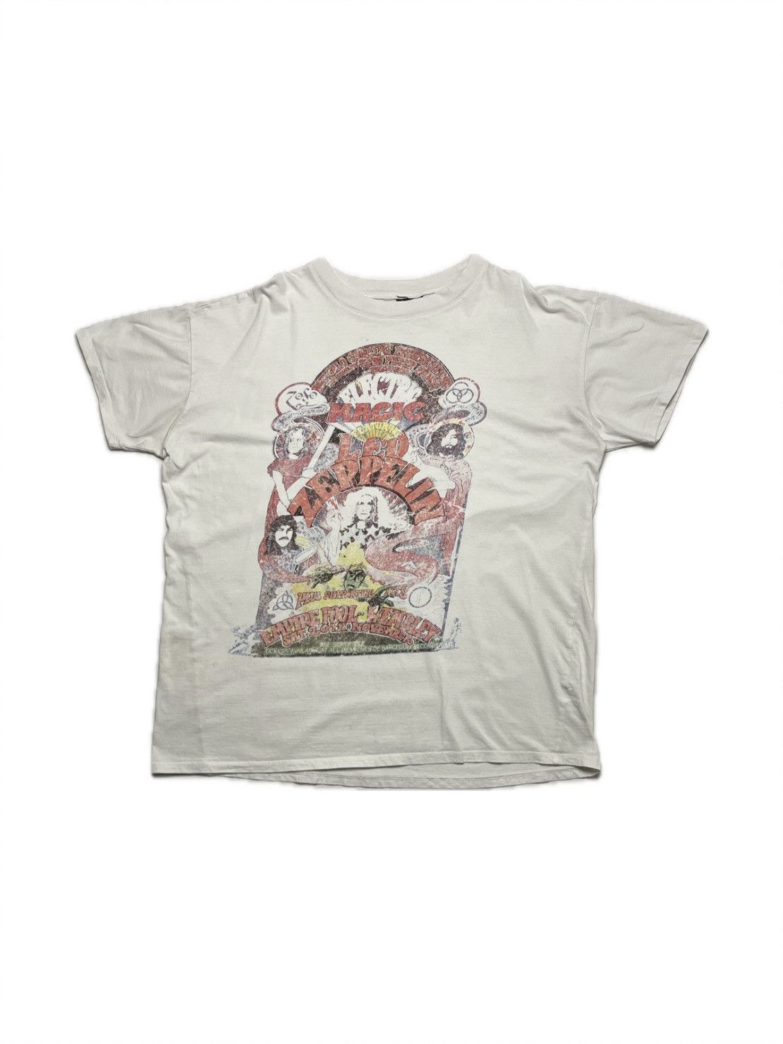 Led Zeppelin Vintage Led Zeppelin Electric Magic Featuring t-shirt Size US XL / EU 56 / 4 - 1 Thumbnail