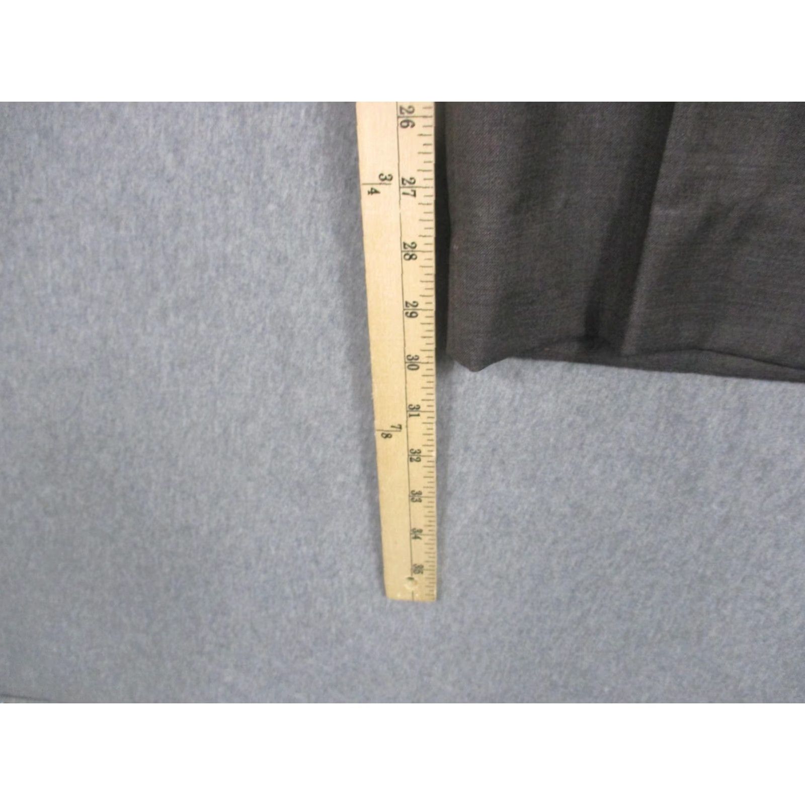 Vintage Samuelsohn Pants Mens 39 Long Brown Super 110s Wool Dress Trousers Slacks Size US 39 - 6 Thumbnail