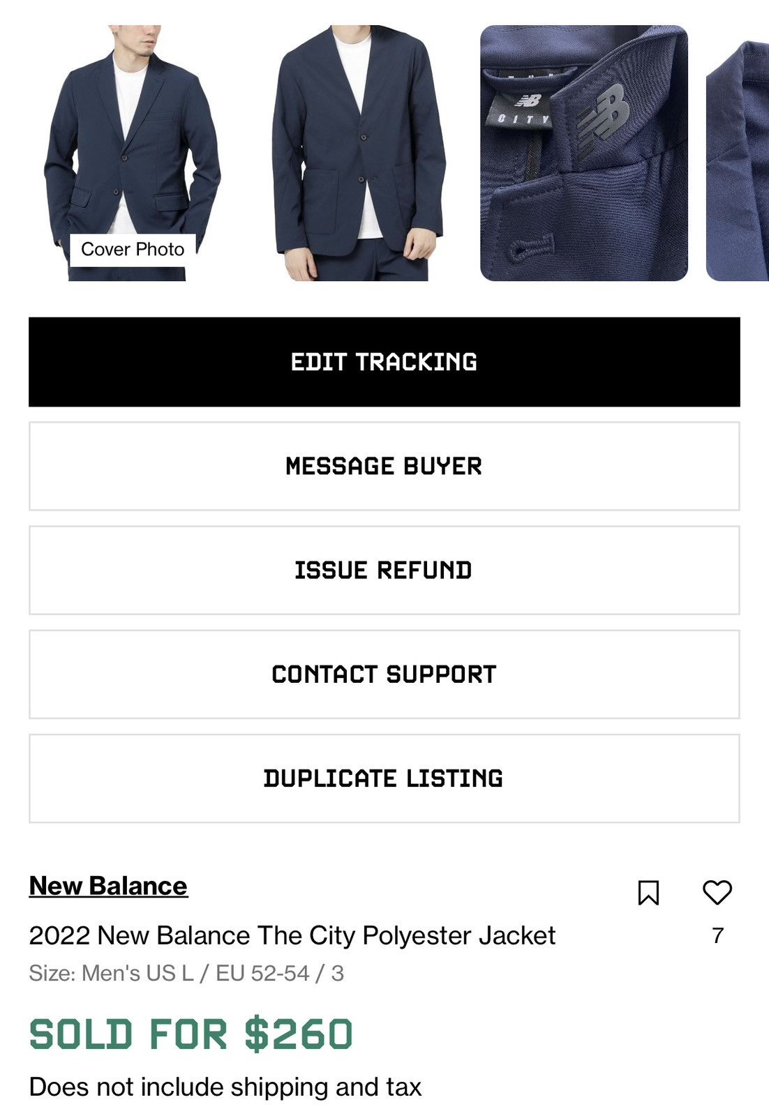 New Balance New Balance The City Coat Size US L / EU 52-54 / 3 - 2 Thumbnail