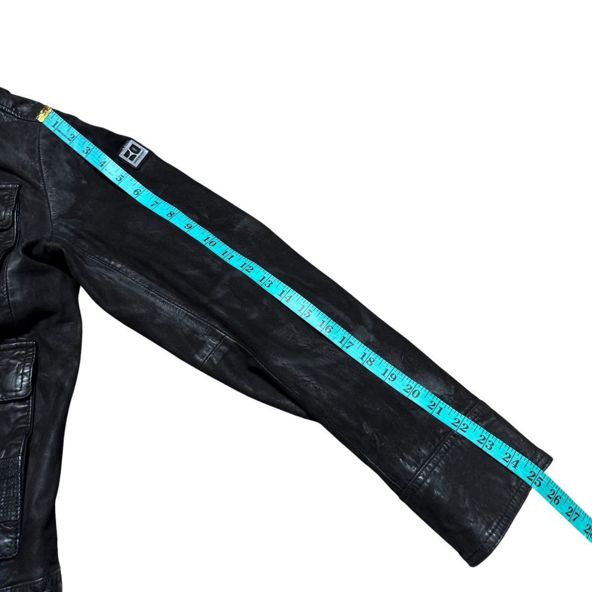 Hugo Boss Hugo Boss Leather Jacket Fade Black Size US M / EU 48-50 / 2 - 17 Thumbnail