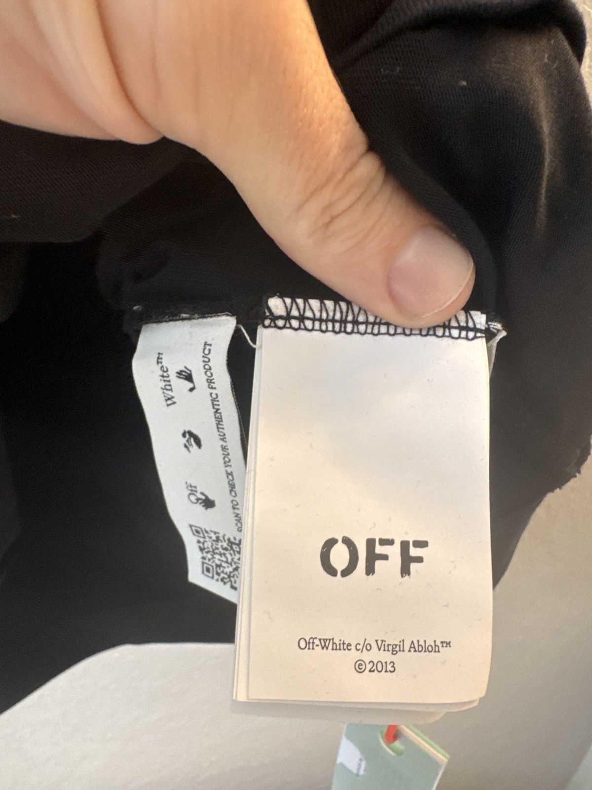 Off-White Off-White Brick Arrow Slim S/S Tee Black Mens XS Size US XS / EU 42 / 0 - 5 Thumbnail