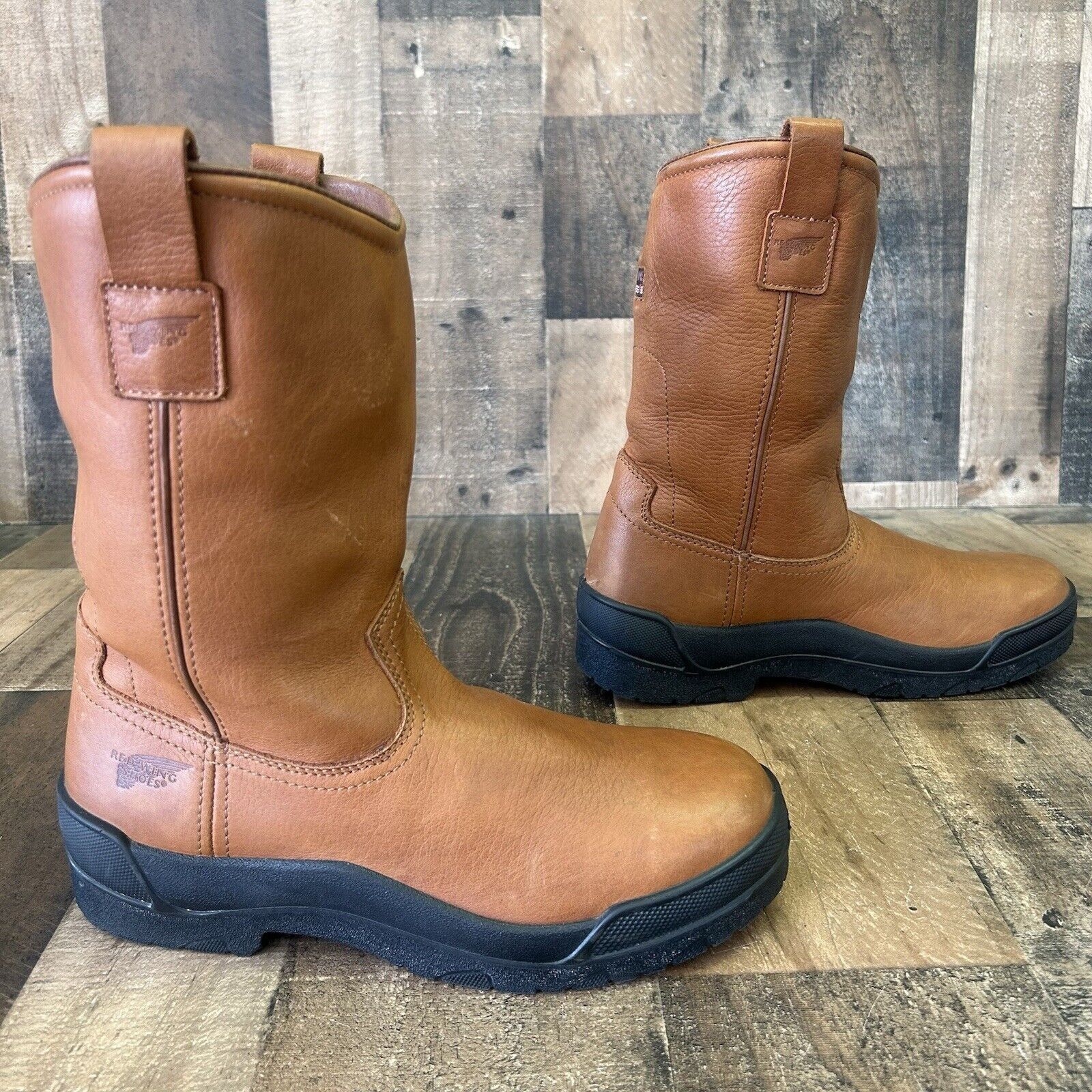Red Wing Red Wing 8758 Steel Toe EH Pull On Work Boots Mens 7.5 D Size US 7.5 / EU 40-41 - 11 Thumbnail