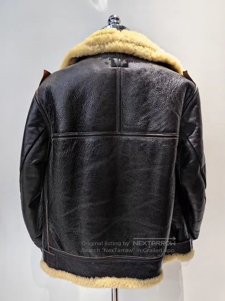 The Real McCoy's The Real McCoys Classic fur integrated flying leather jack Size US XS / EU 42 / 0 - 6 Thumbnail