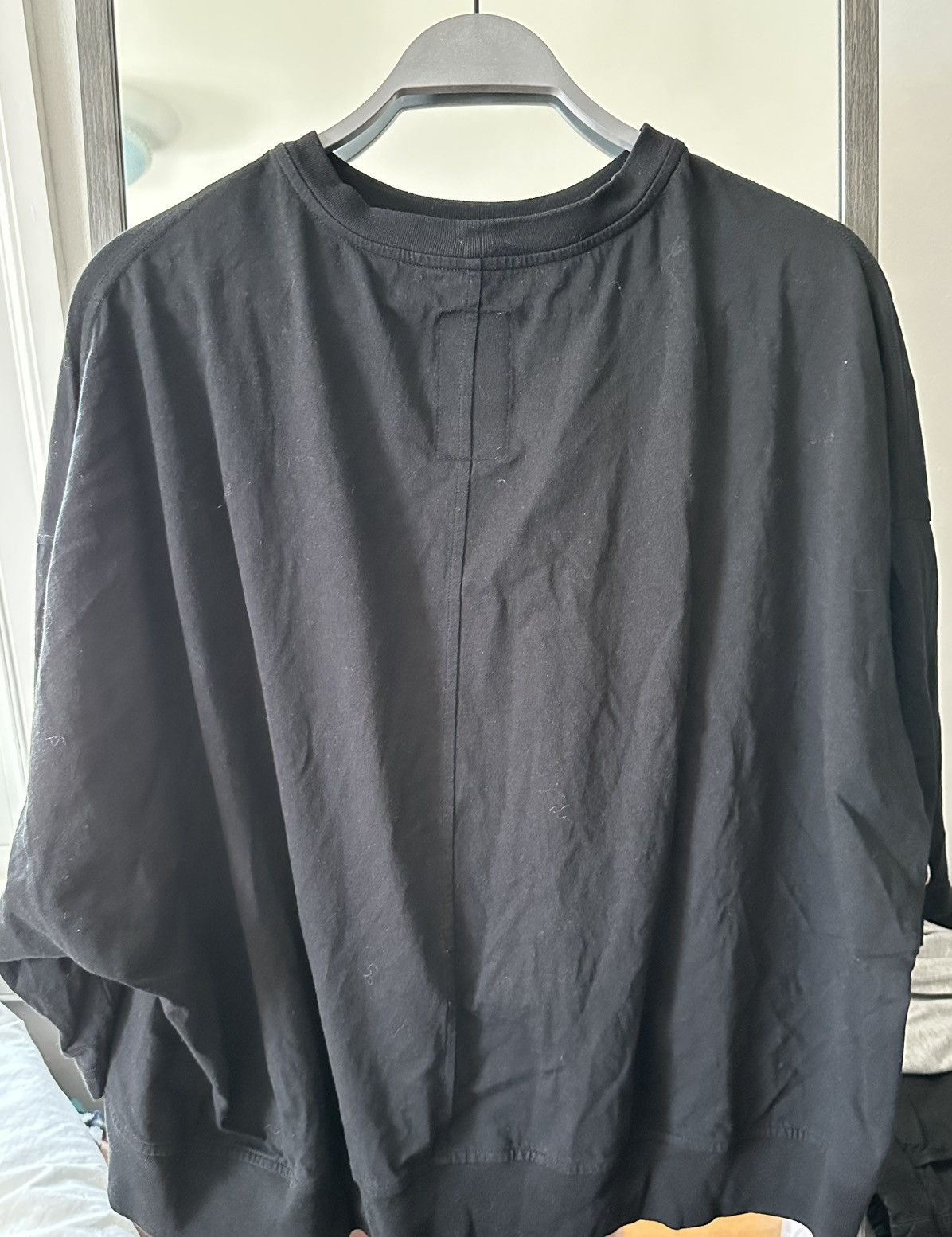 Rick Owens Rick Owens Champion Black Tee Size US XS / EU 42 / 0 - 2 Thumbnail