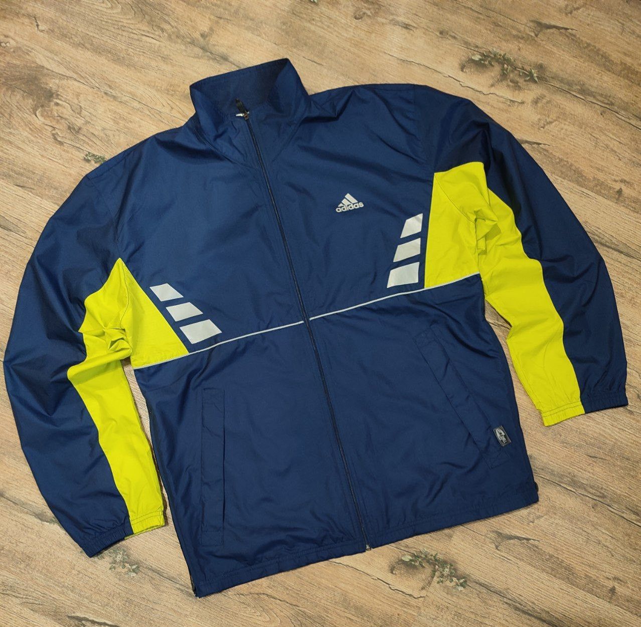 Adidas Adidas windbreaker Outdoor Track navy jacket L size Size US L / EU 52-54 / 3 - 1 Thumbnail