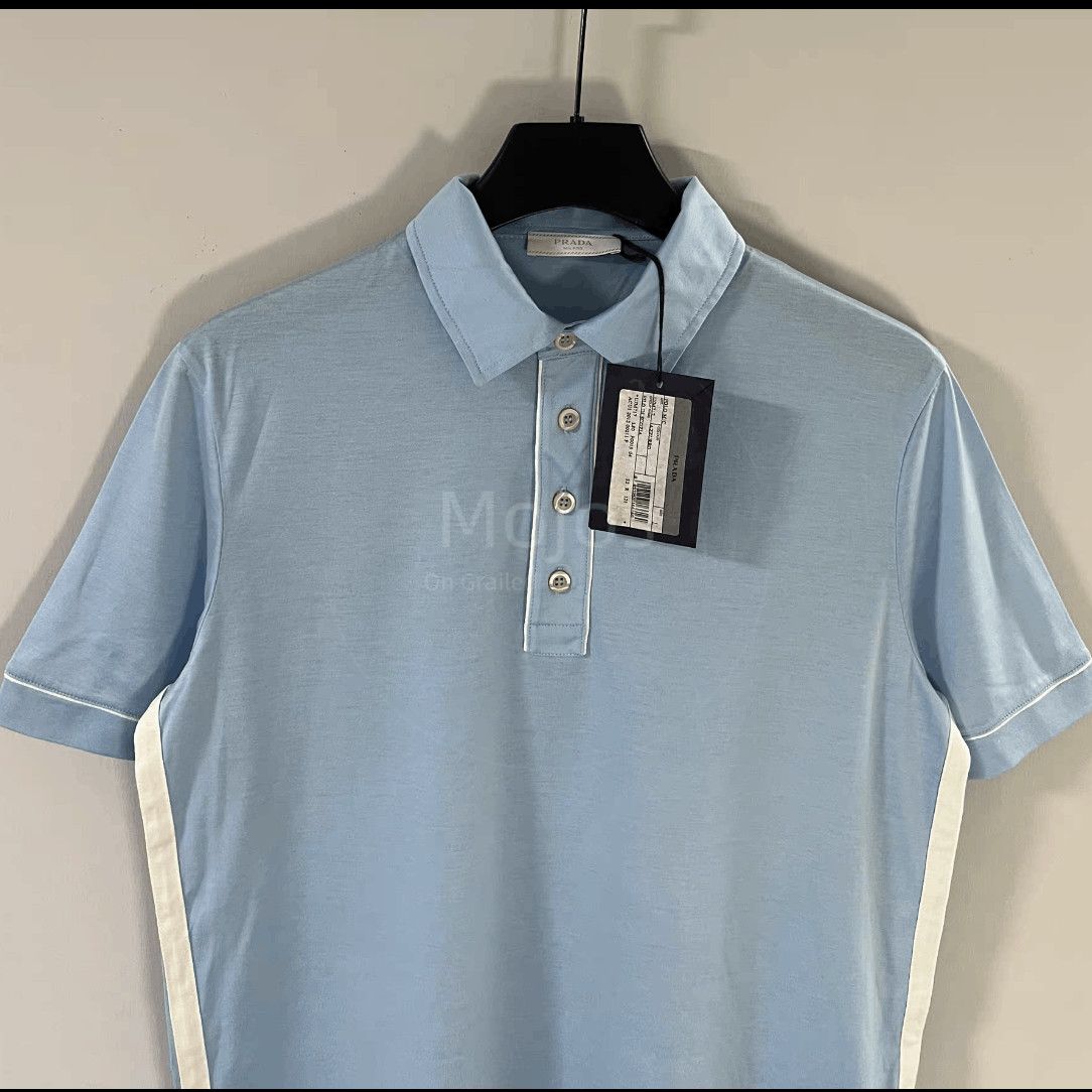 Prada Prada White Label Polo-2508 Size US L / EU 52-54 / 3 - 3 Thumbnail