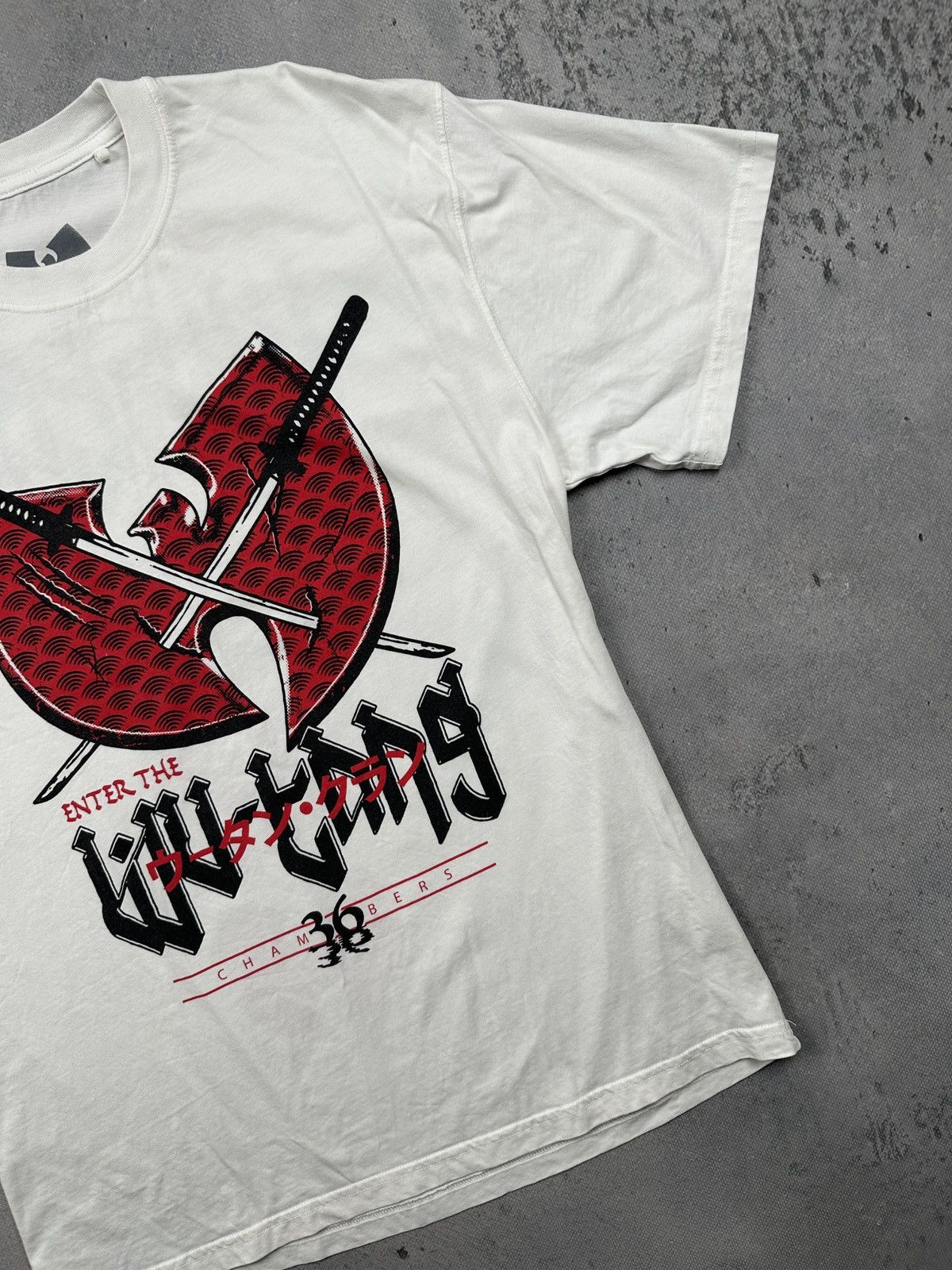 Wu-Tang Clan Wu Tang Clan 36 Chambers Graphic T Shirt Samurai Swords Size US S / EU 44-46 / 1 - 4 Thumbnail
