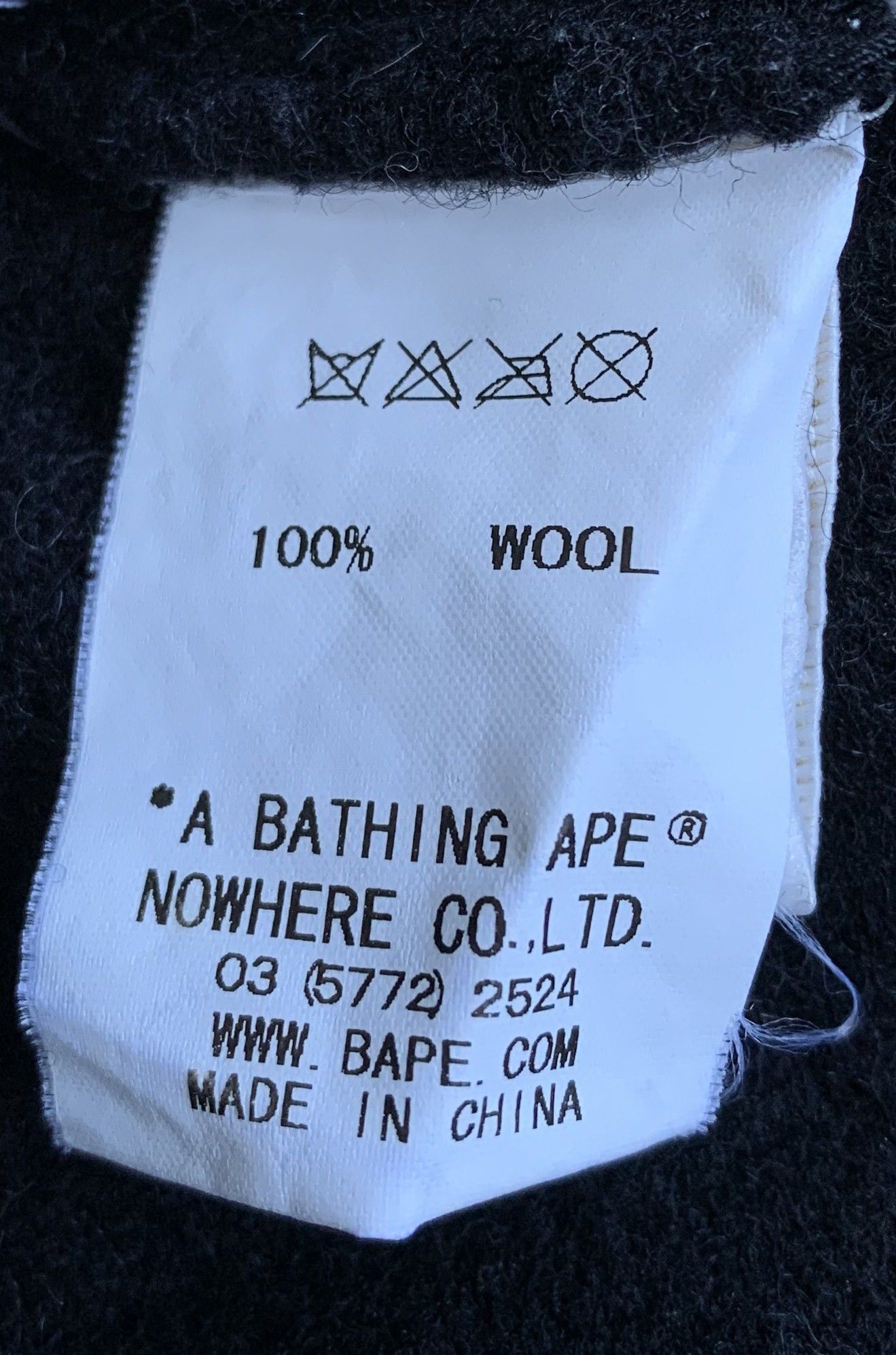 Bape OG Bape Generals Wool Beanie Hat Size ONE SIZE - 5 Thumbnail