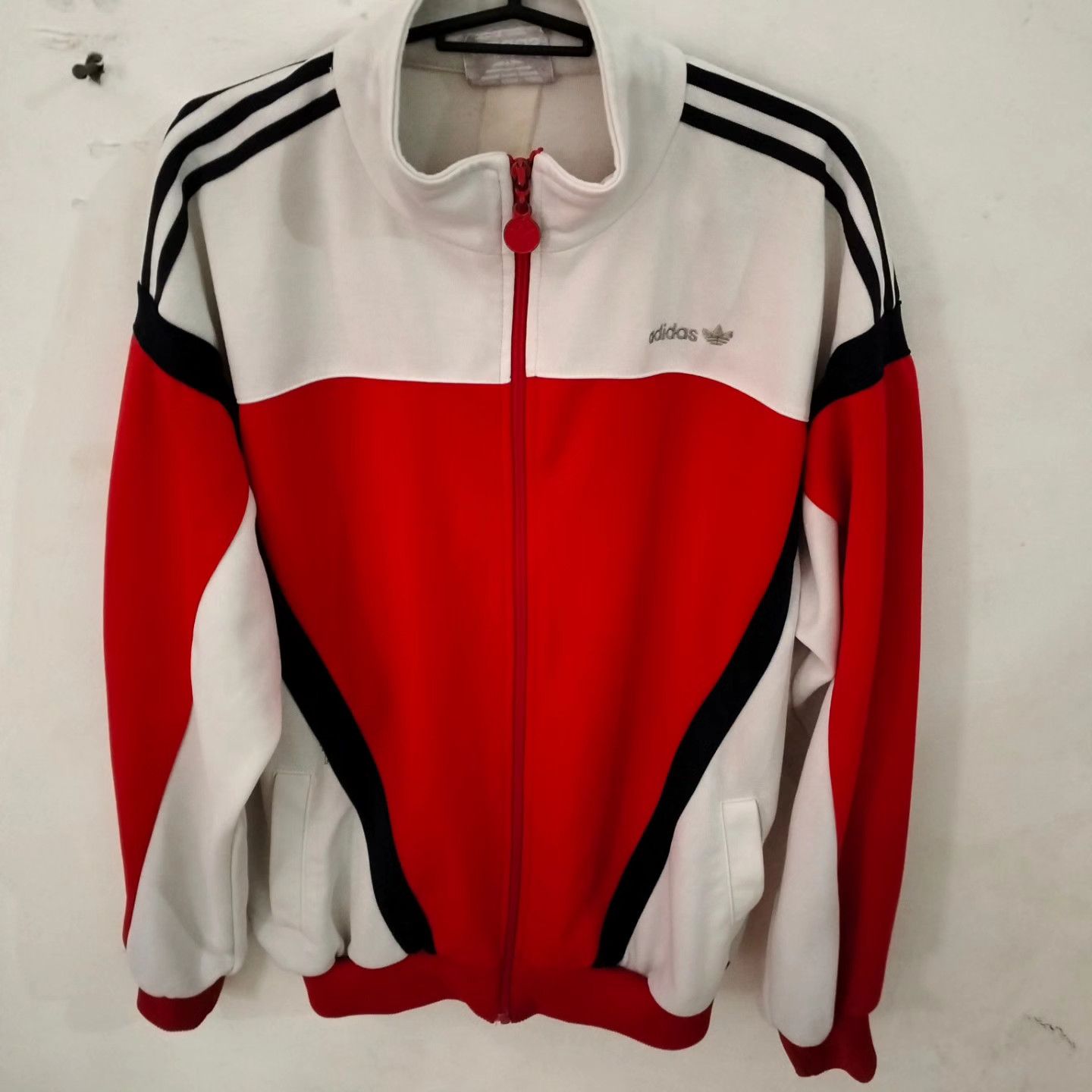 image of Adidas Track Jacket Size M Jerry Lorenzo in Red, Men's