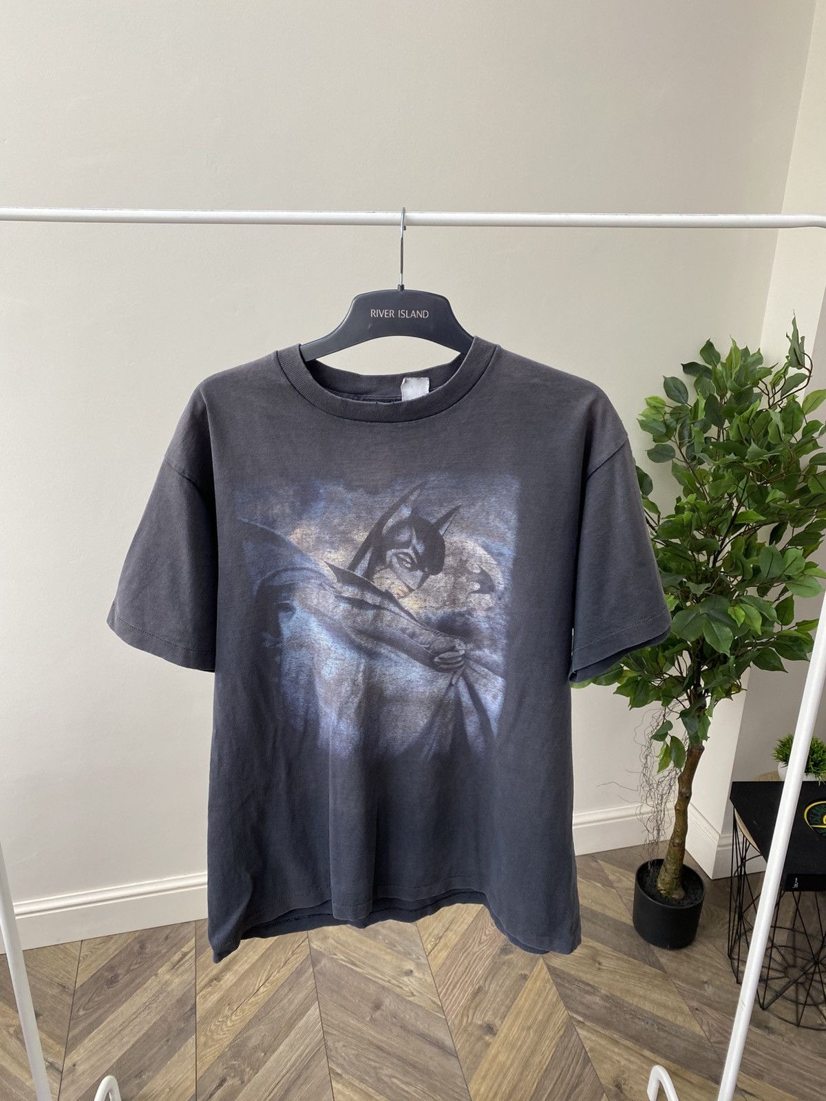 Band Tees × DC Comics × Vintage Vintage Batman Forever Val Kilmer 1995 DC Comics T Shirt 90s Size US L / EU 52-54 / 3 - 4 Thumbnail