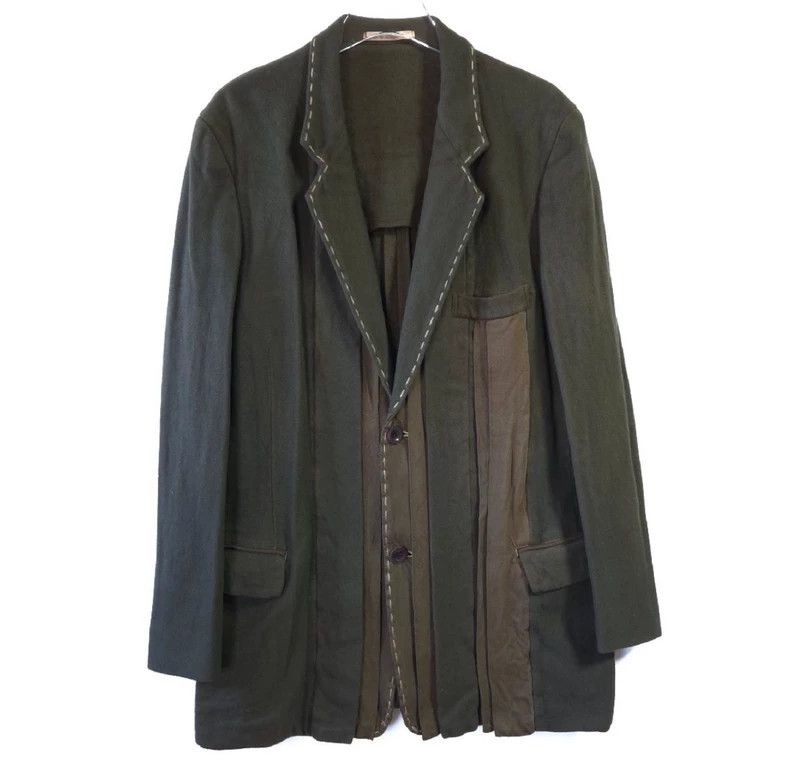 Yohji Yamamoto 2006 AW patchwork wool jacket