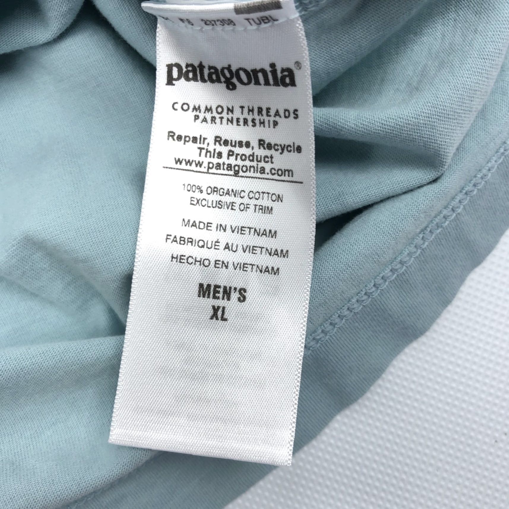 Patagonia Patagonia Polo Shirt Men's XL Organic Cotton Blue-Green Embroidered Fish Logo Golf Casual Everyday Size US XL / EU 56 / 4 - 6 Thumbnail
