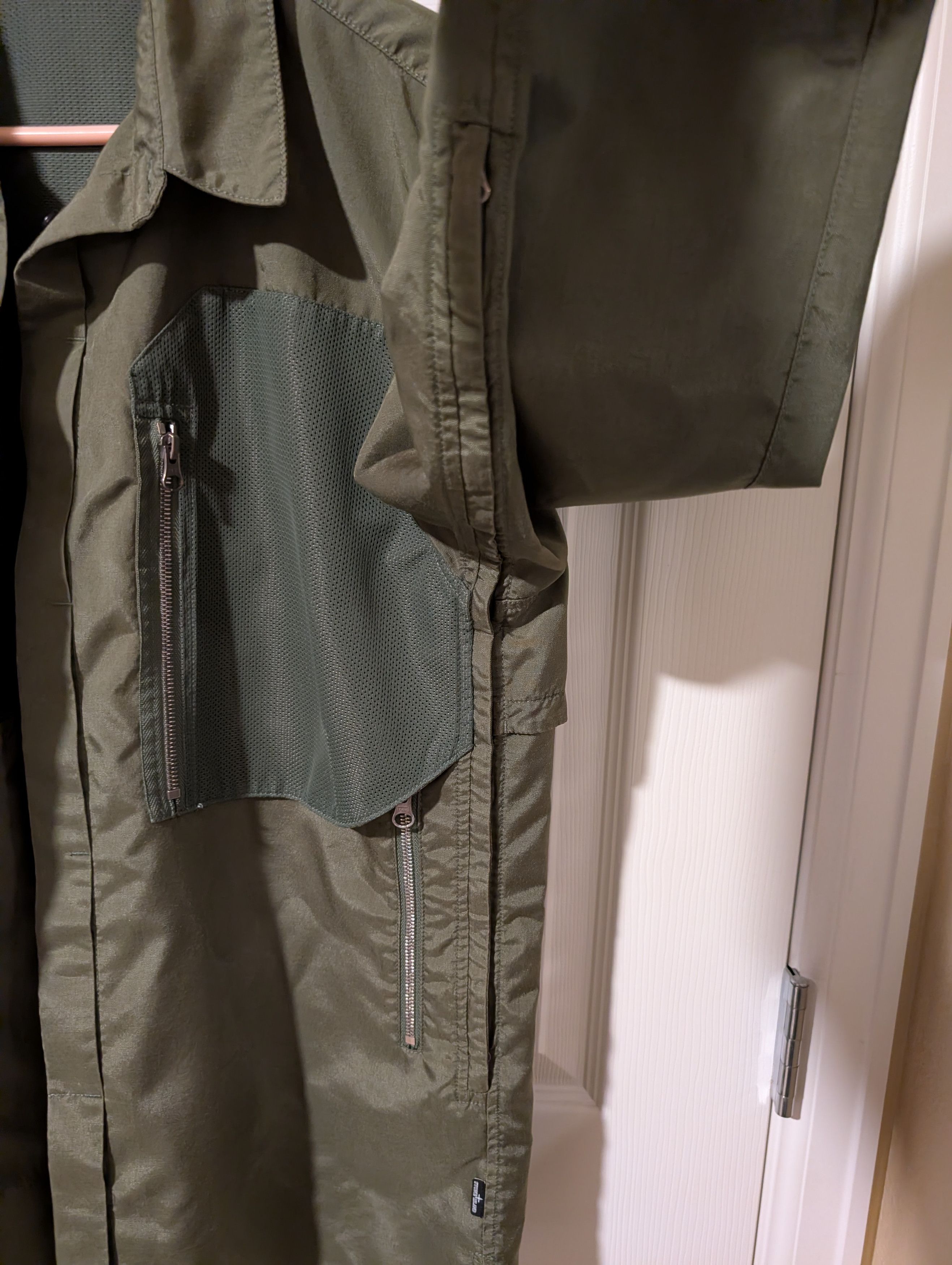 Stone Island Shadow Project Hollowcore polyester over-shirt Size US M / EU 48-50 / 2 - 8 Thumbnail
