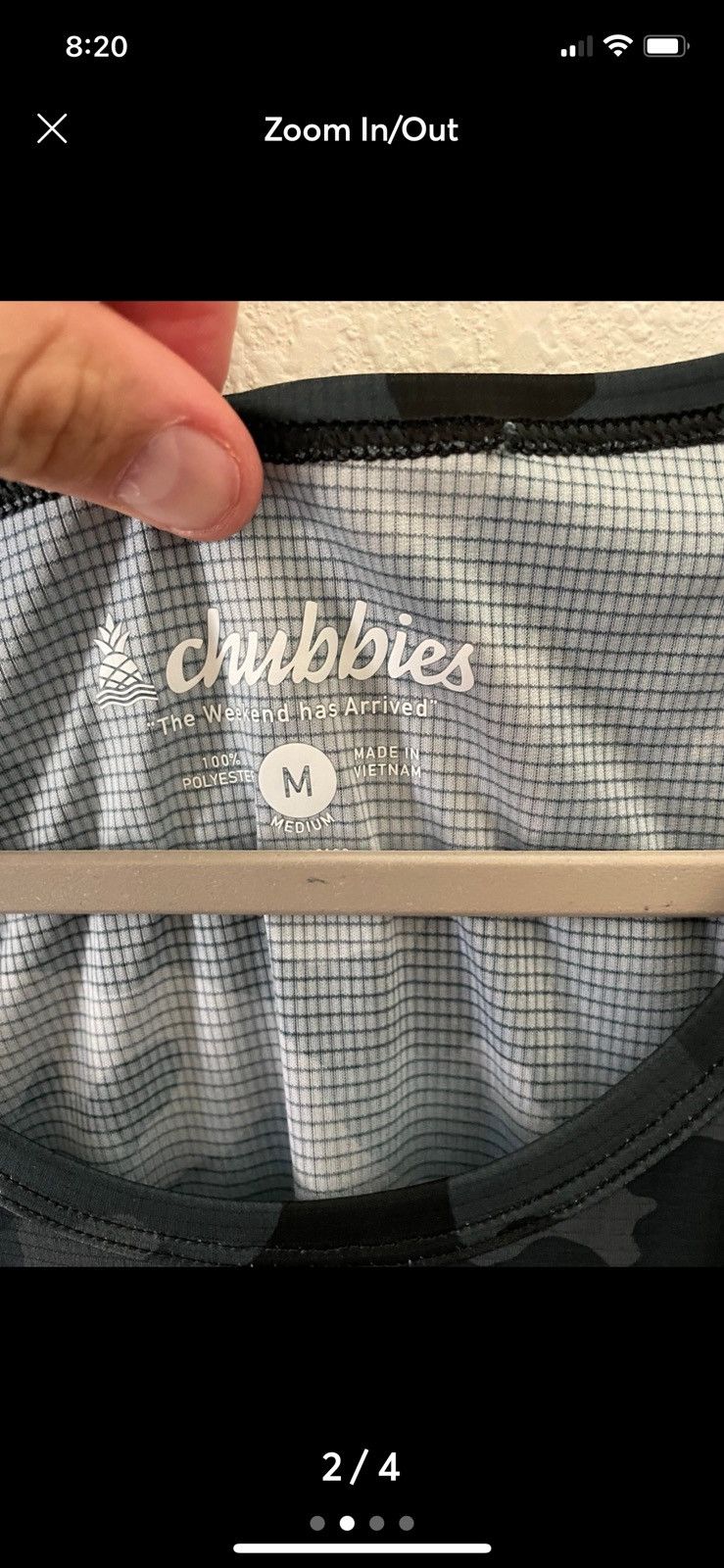 Chubbies Chubbies tank top Size US M / EU 48-50 / 2 - 3 Thumbnail