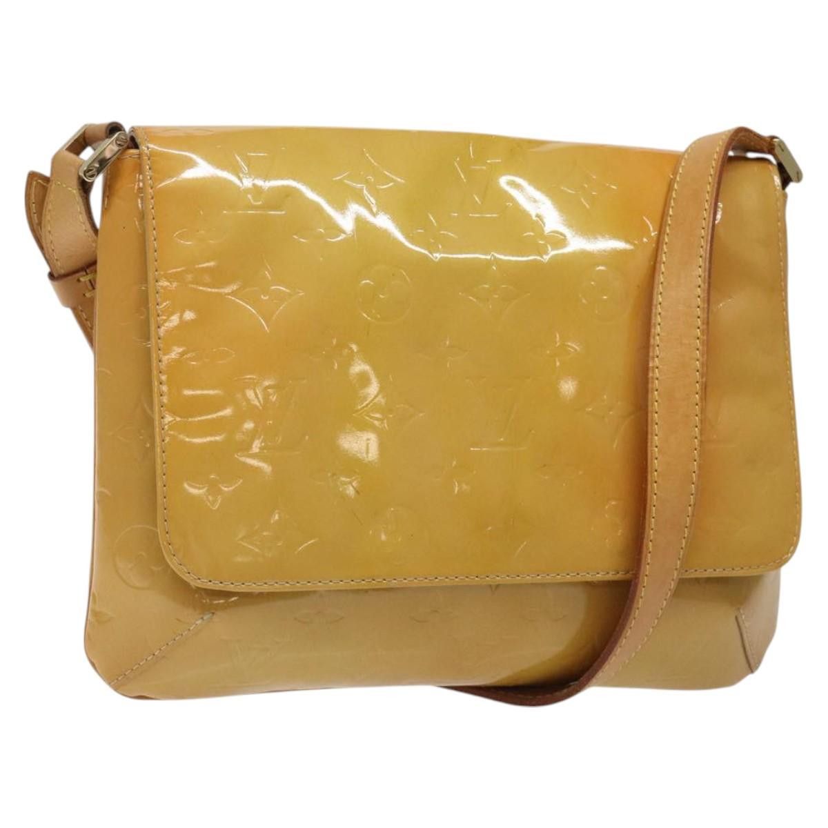 Louis Vuitton LOUIS VUITTON Monogram Vernis Thompson Street Bag Beige Size ONE SIZE - 1 Thumbnail