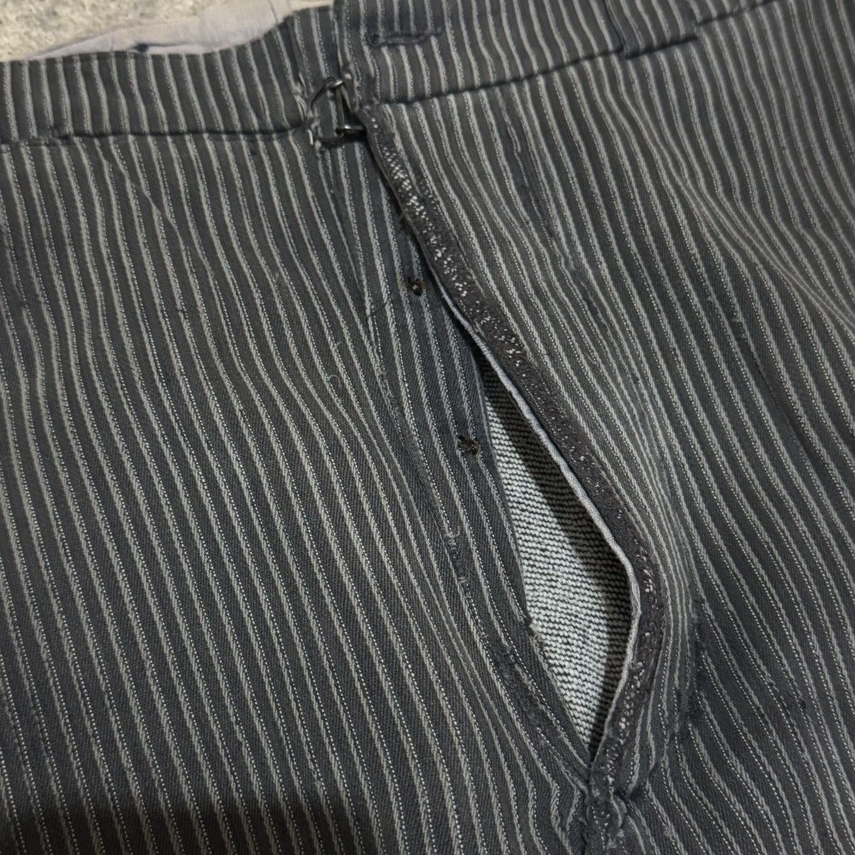 Vintage Vintage 1900/20 French trashed striped pants Size US 32 / EU 48 - 8 Thumbnail