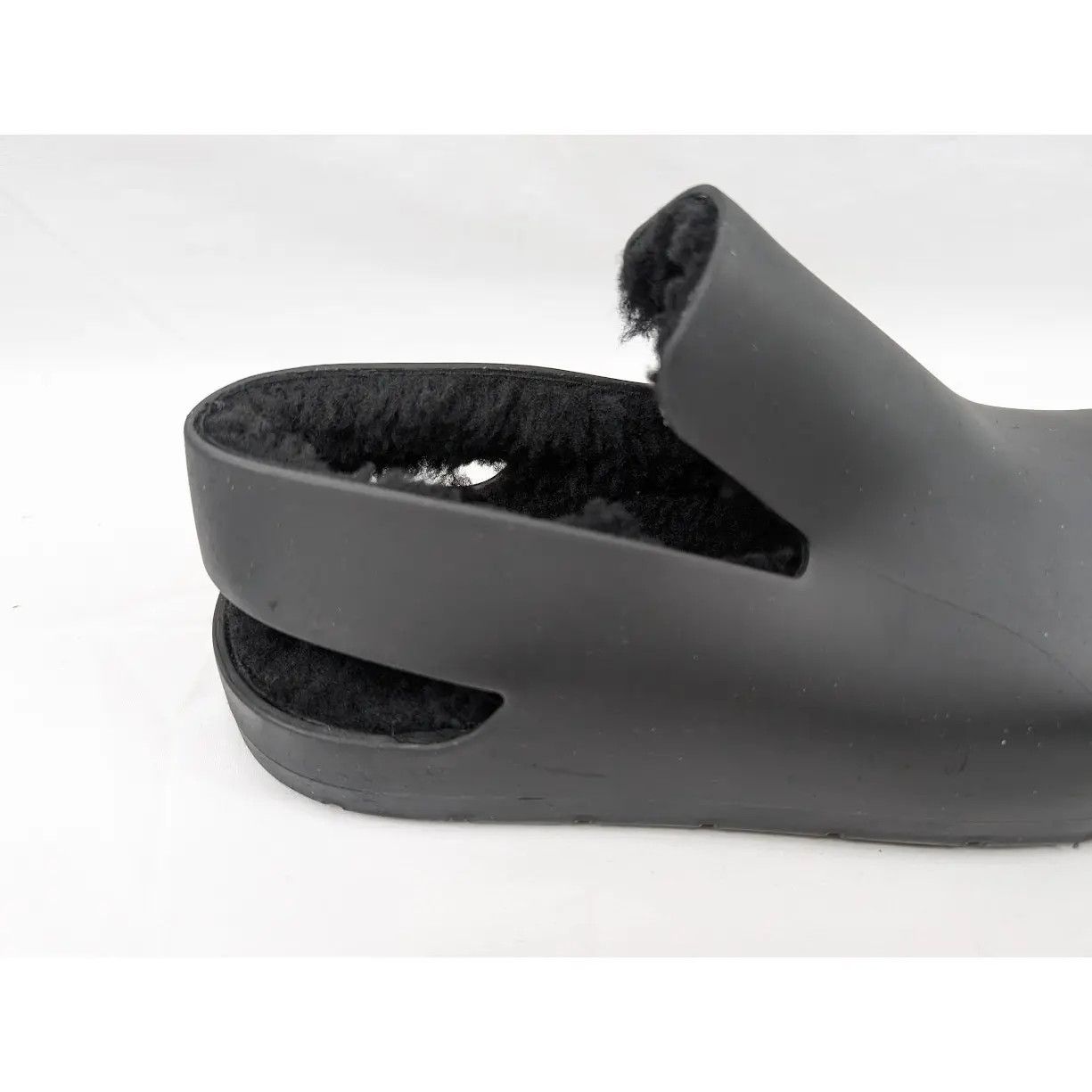 Bottega Veneta o1rshd1 Cozy Matt Rubber Sole Puddle Sandal in Black Size US 11 / EU 44 - 6 Thumbnail