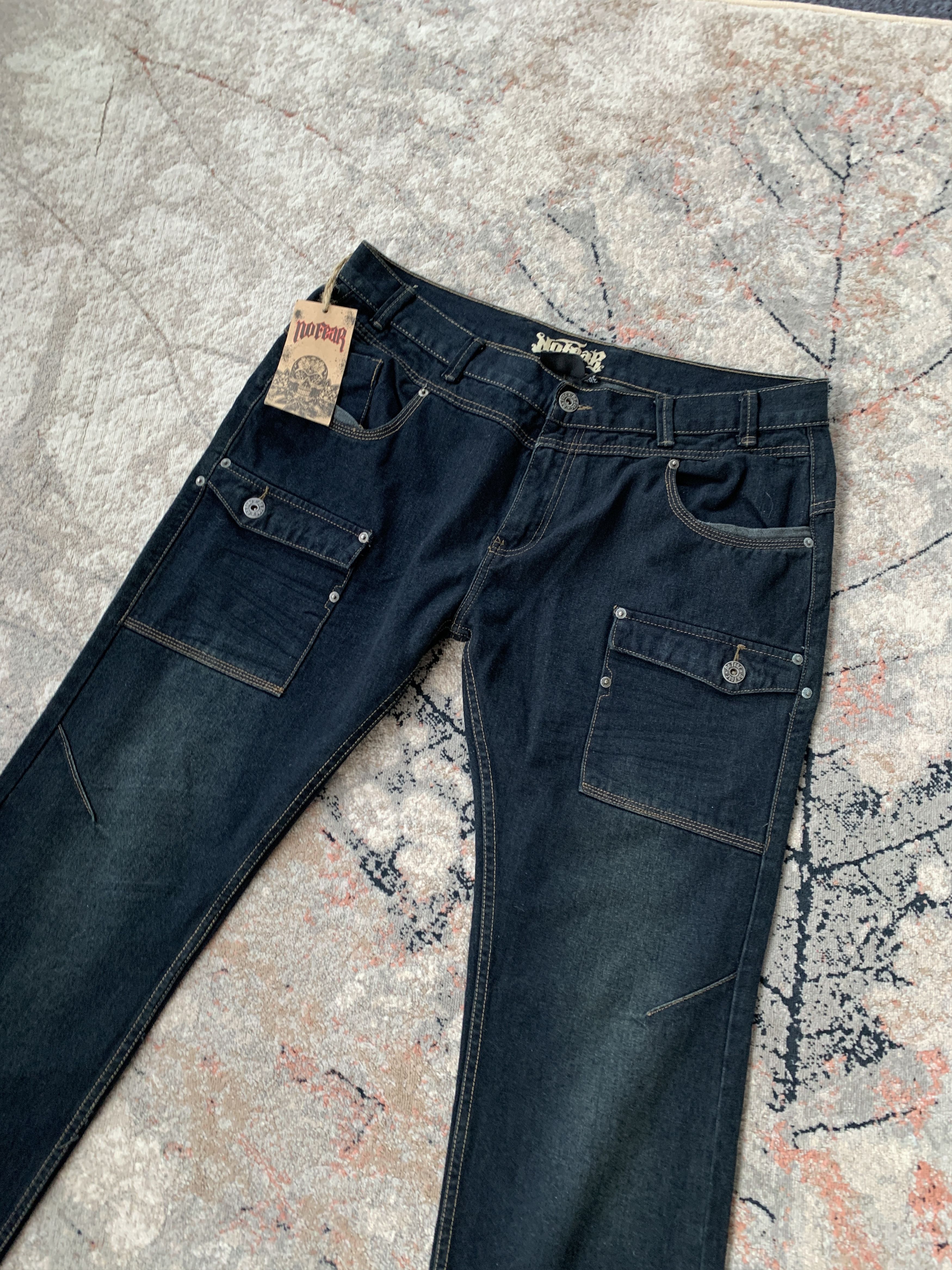 No Fear × Vintage Vintage No Fear Denim Pants Size US 38 / EU 54 - 2 Thumbnail