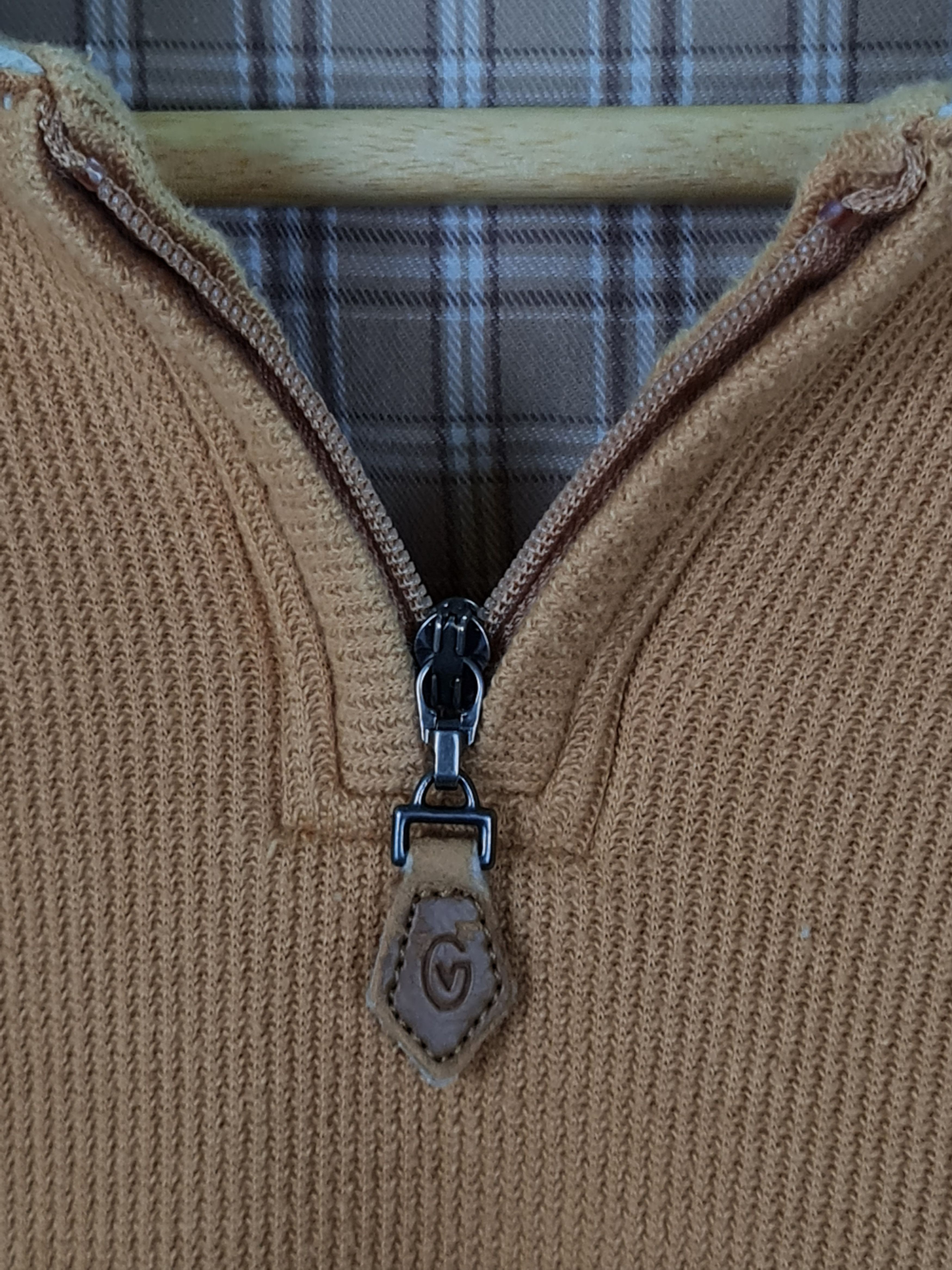 Vintage Vintage Gianni Valentino Halfzipper Size US M / EU 48-50 / 2 - 7 Thumbnail