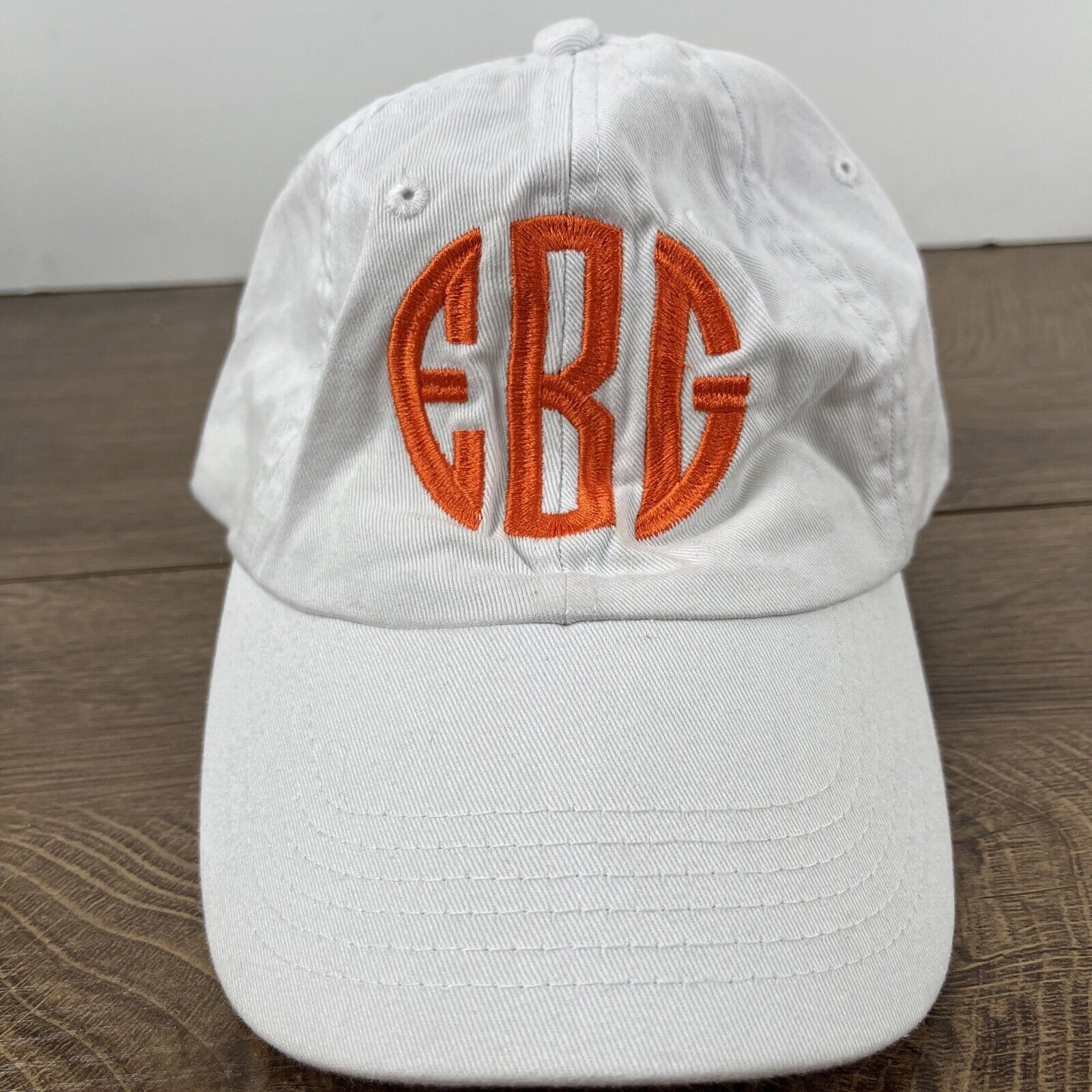 Other EBG Hat EBG Baseball Hat White Hat Adjustable White Adult Si Size ONE SIZE - 5 Thumbnail