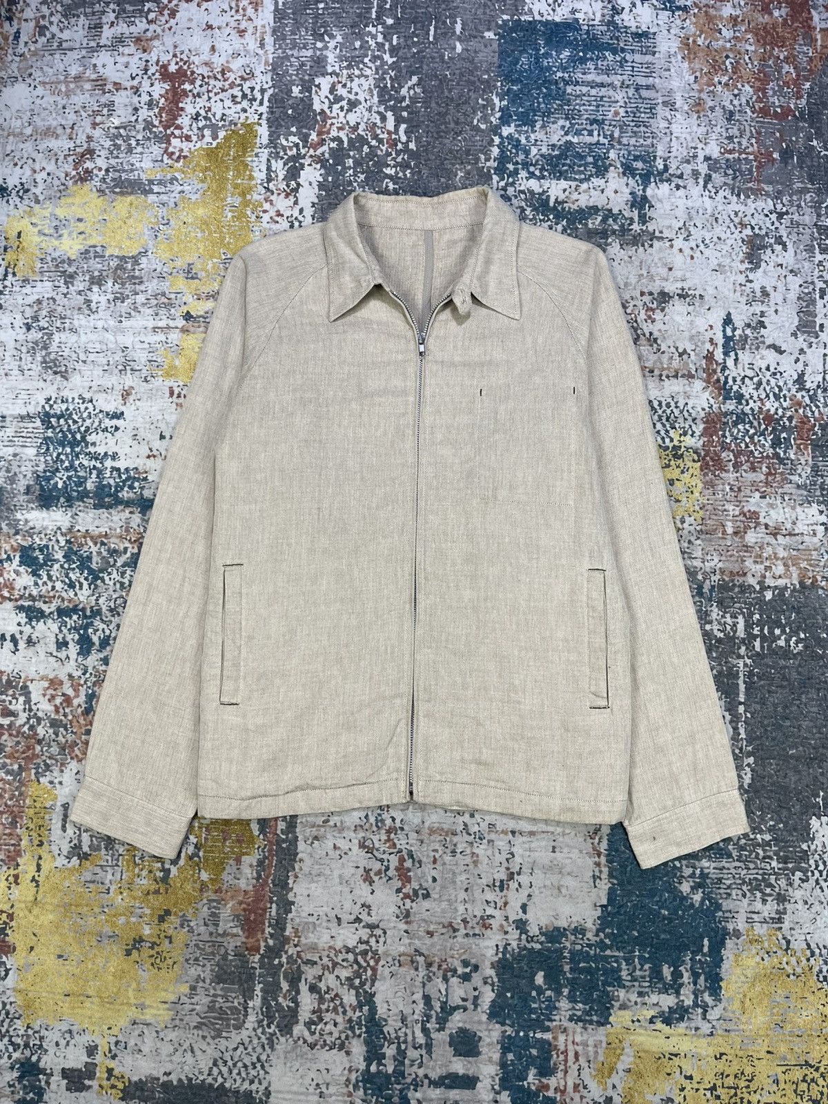 Chaps Ralph Lauren Chaps Ralph Lauren Harringbone Tweed Swing Top Jacket Size US L / EU 52-54 / 3 - 2 Thumbnail