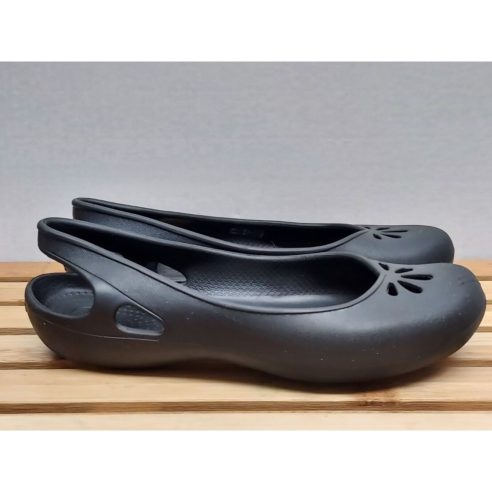 Crocs Crocs Womens | Black | Taylor Slingback Sandals Size 8 Size US 8 / IT 38 - 6 Thumbnail