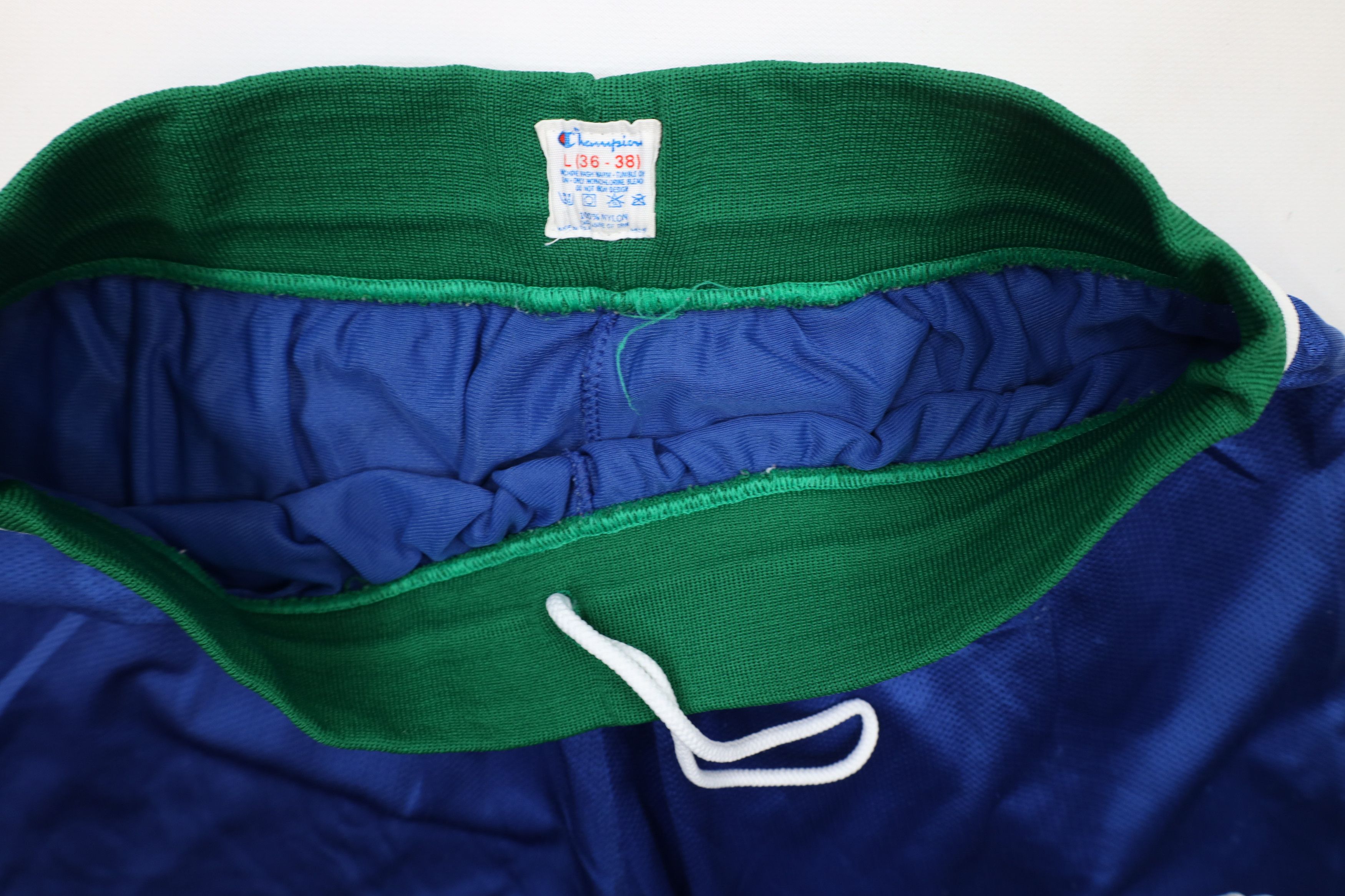 Champion × Vintage Vintage 90s Champion Mavericks Basketball Shorts Blue USA Size US 34 / EU 50 - 7 Thumbnail