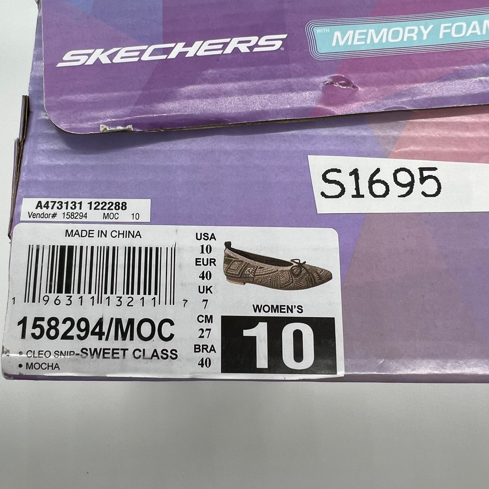 SKECHERS Skechers Flats Size 10 Cleo Ship Knit Vegan Skimmers Sweet Size US 10 / IT 40 - 9 Thumbnail