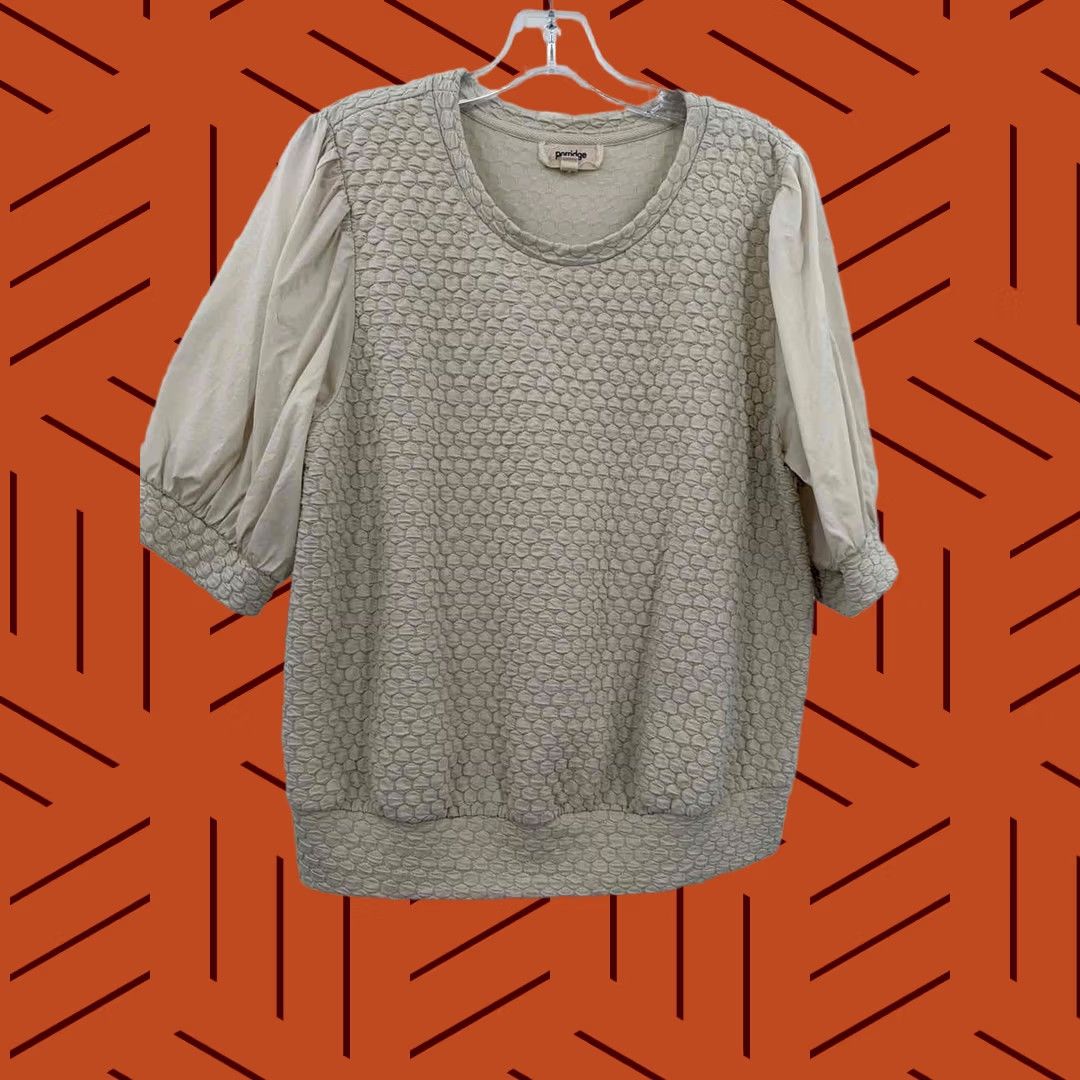 Vintage Pre-Owned Porridge Tan Size XL Blouse Size XL / US 12-14 / IT 48-50 - 1 Thumbnail