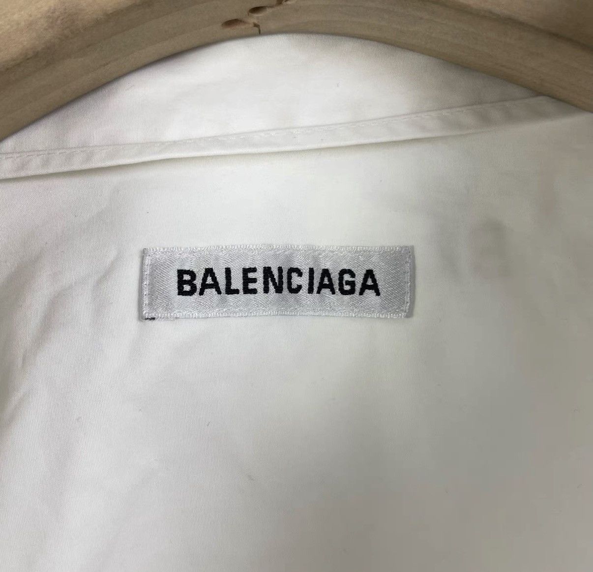 Balenciaga Balenciaga Irregular Hem Shirt K12 Size XS / US 0-2 / IT 36-38 - 3 Thumbnail