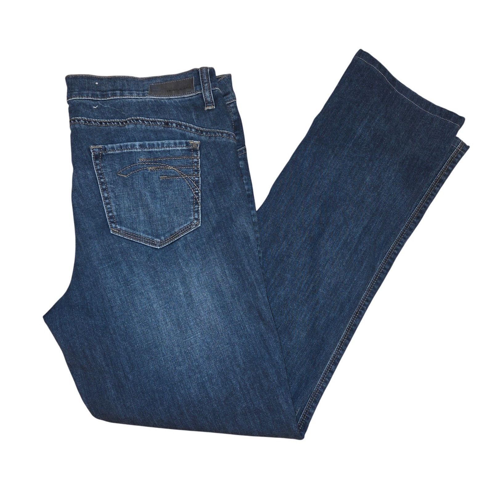 DKNY DKNY Sculpted Skinny Jeans Dark Wash Denim - Size 12 Size 34" / US 12 / IT 48 - 3 Thumbnail