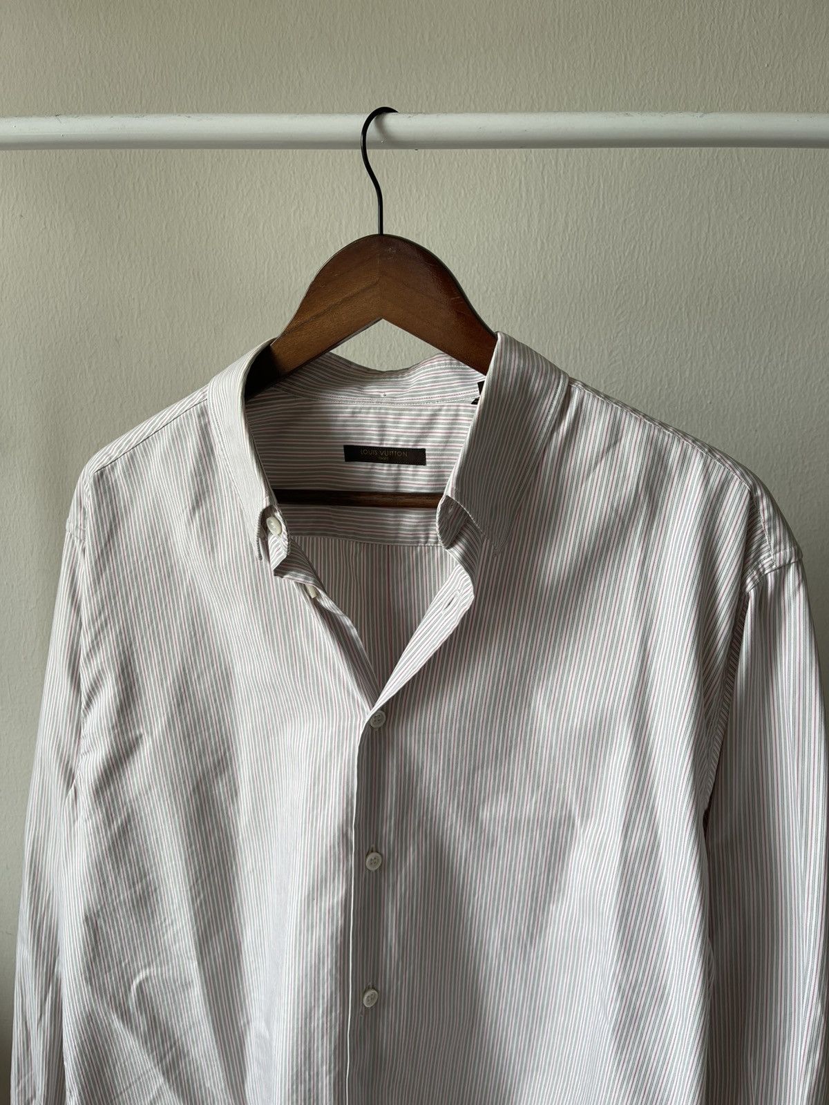 Louis Vuitton Louis Vuitton Paris Button Ups Shirt Size US L / EU 52-54 / 3 - 3 Thumbnail