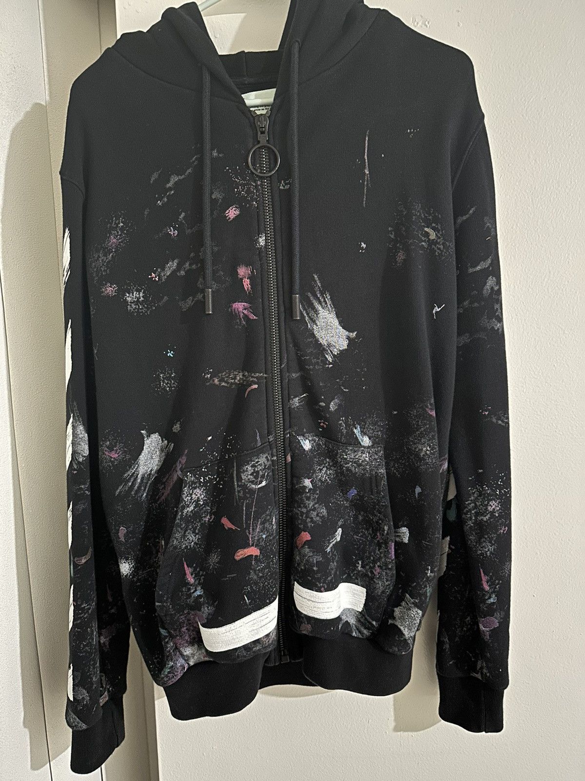 Off white galaxy brushed sweatshirt online